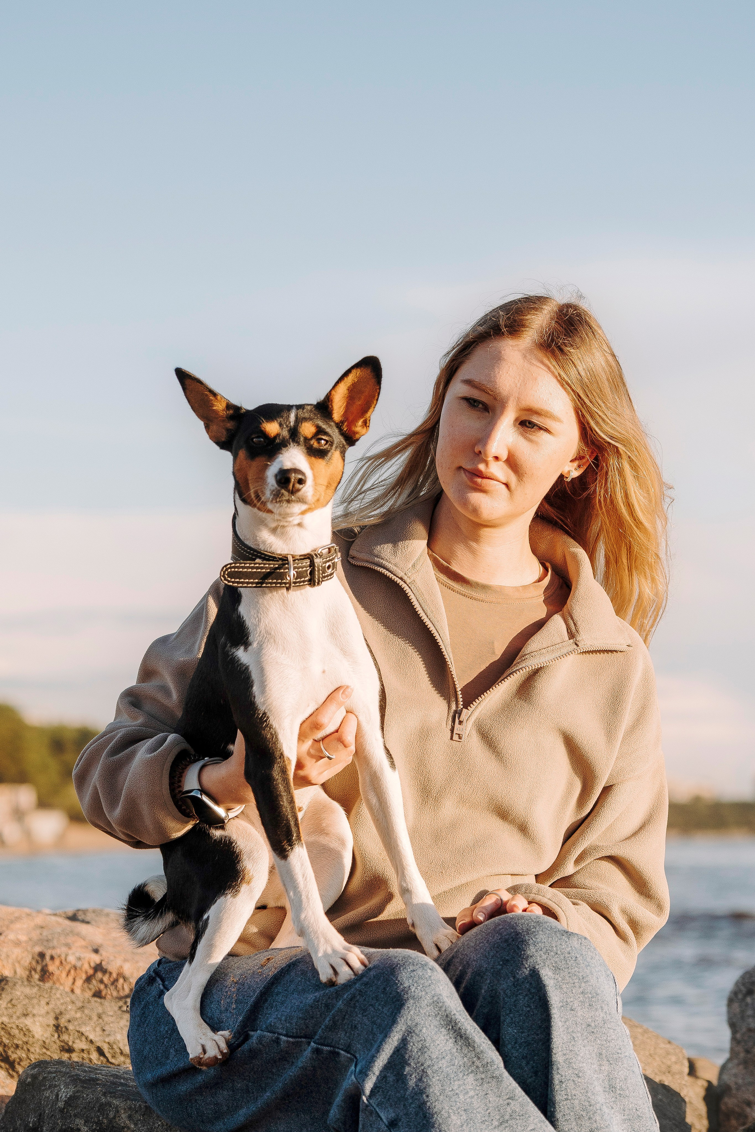 Екатерина и Дива. Фотограф анималист в Спб недорого Олеся Майорова