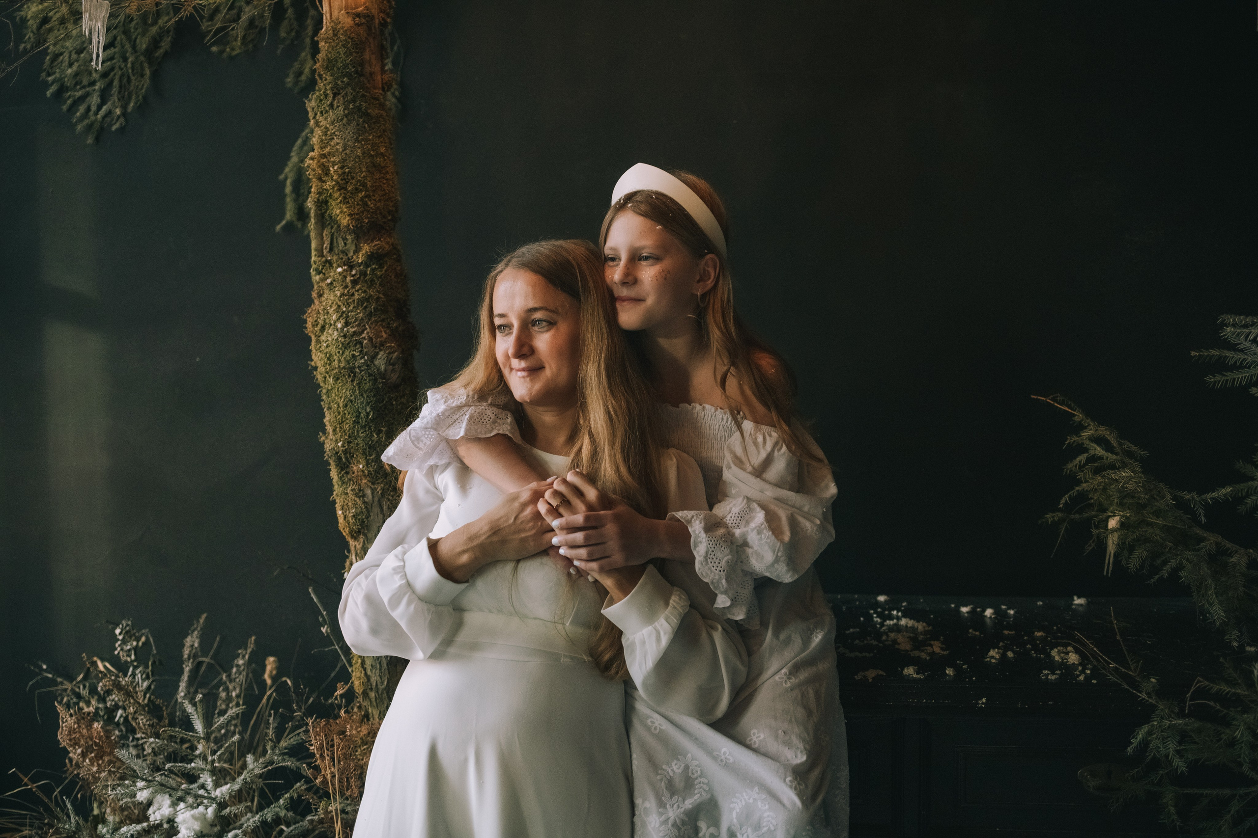 Волшебный зимний лес. Семейный и детский фотограф в Москве Анна Чертополох