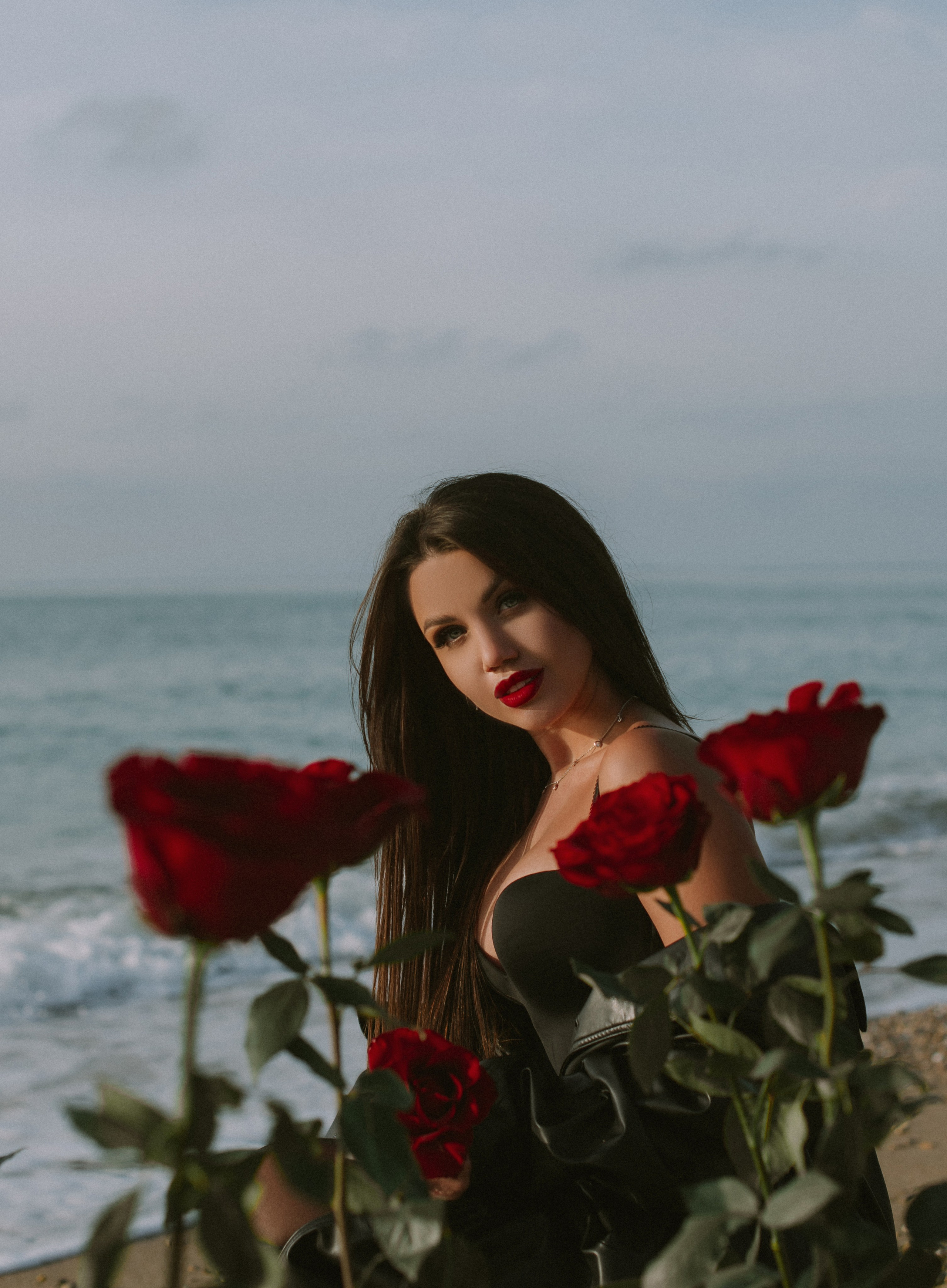 Настя.Розы.Море. Свадебный, женский, семейный фотограф в Севастополе Юлия Мошенко