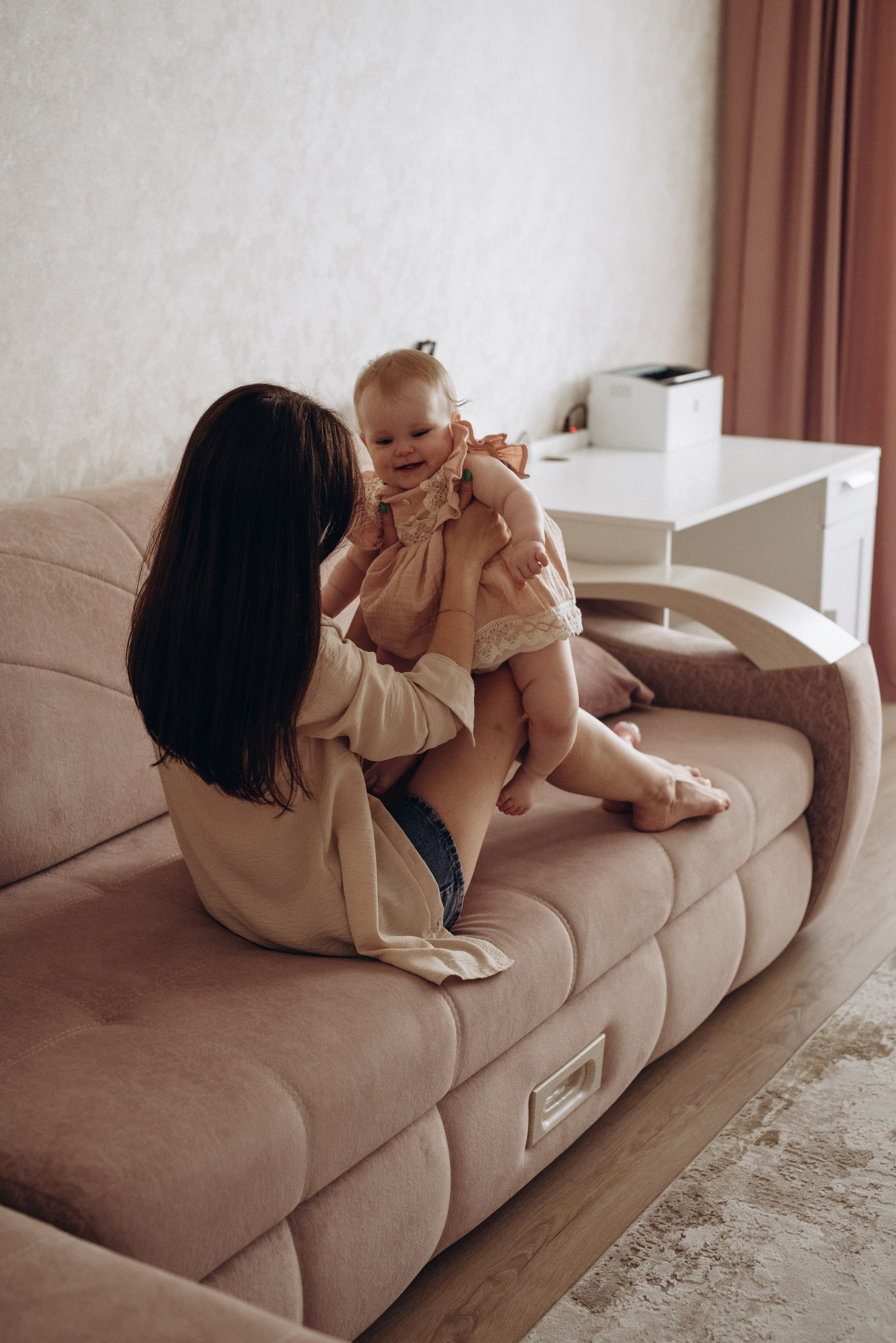 Агата 1 годик. Фотограф новорождённых и семейный фотограф в Иваново Любовь Капранова