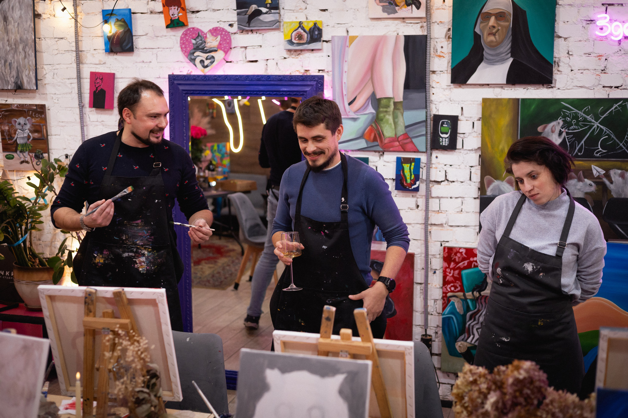 День рождения в арт-пространстве — Репортажная съемка | Максим Ремизевич. Maxim Remizevich | Photographer