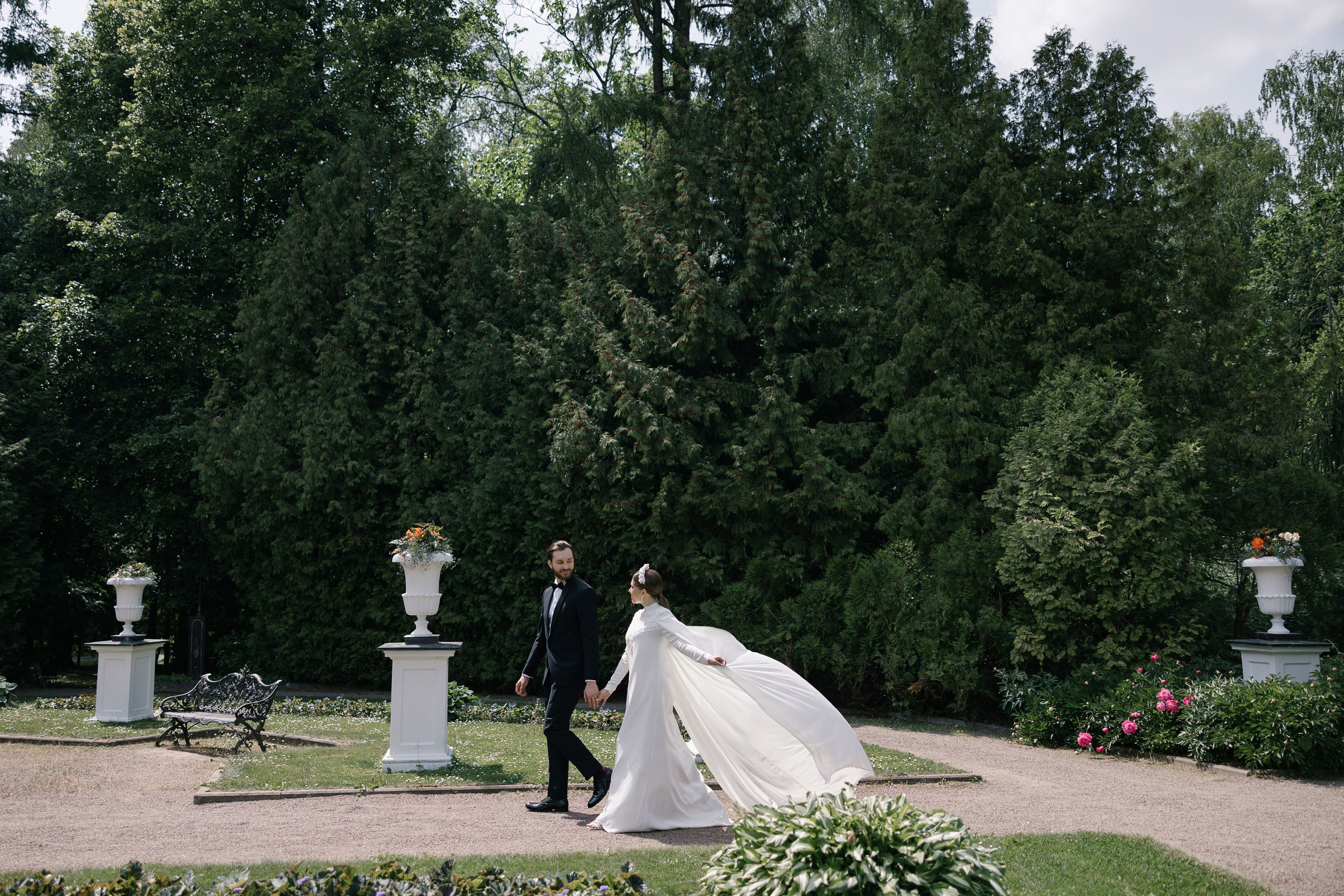Анастасия и Богдан: усадьба Морозовка. Свадебный фотограф Москва