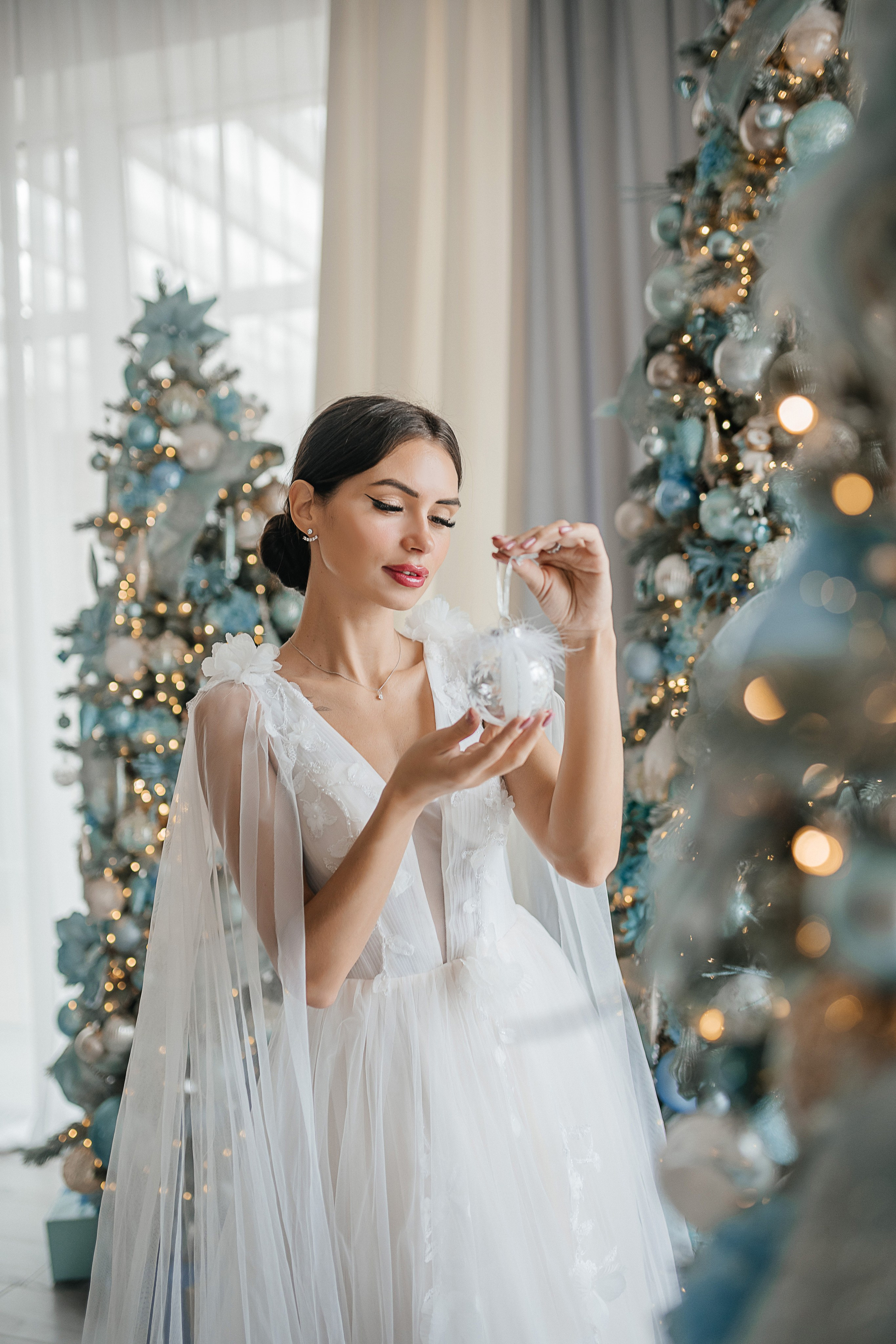 Новогоднее кружево. Свадебный, семейный и детский фотограф в Москве и области
