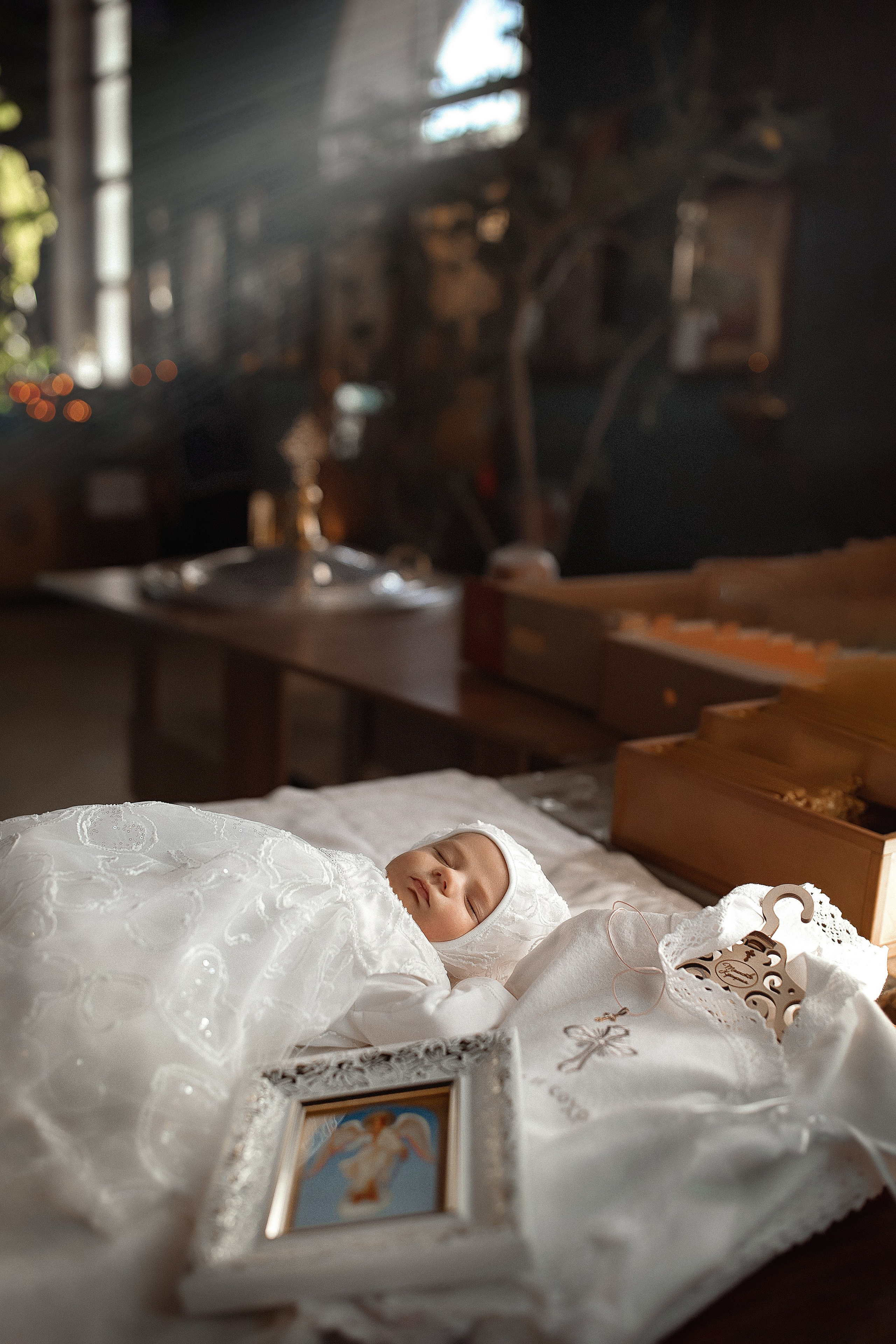 Крещение Полины село Хохол. Фотограф на крещение и венчание