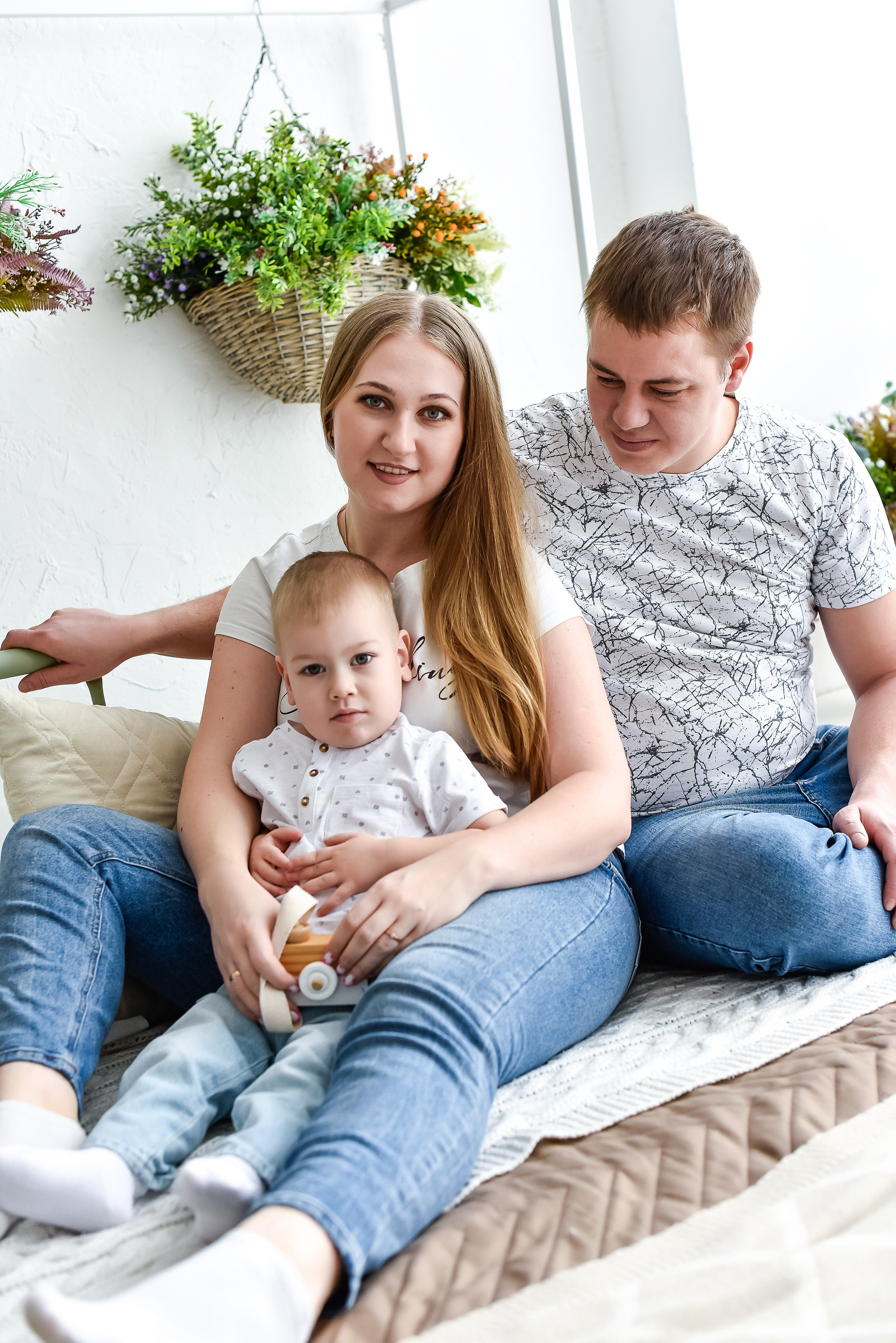 Семья Анечки, Сергея и Вовочки