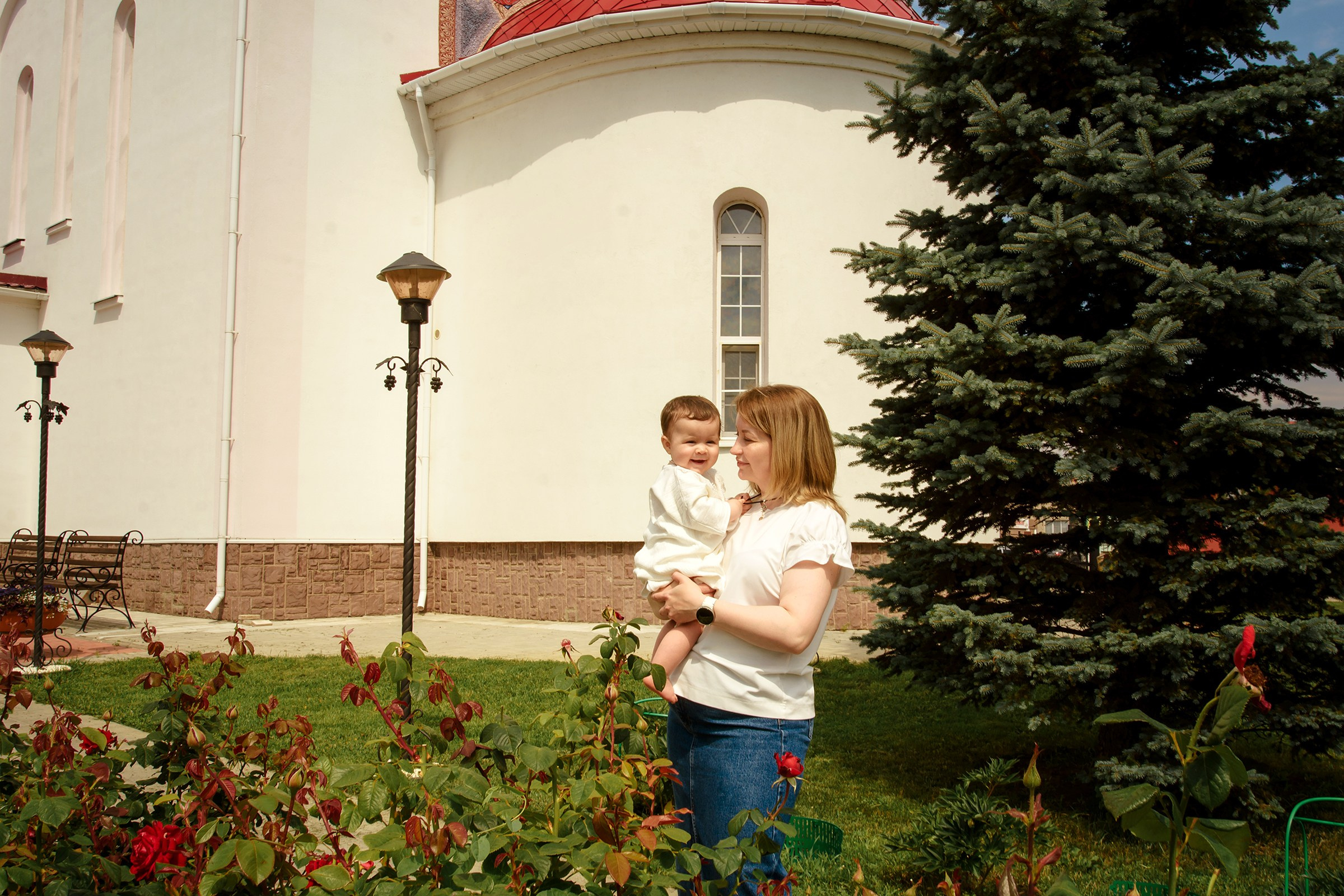 Фотосессии крещения. Фотограф Оксана Сафонова г. Тольятти