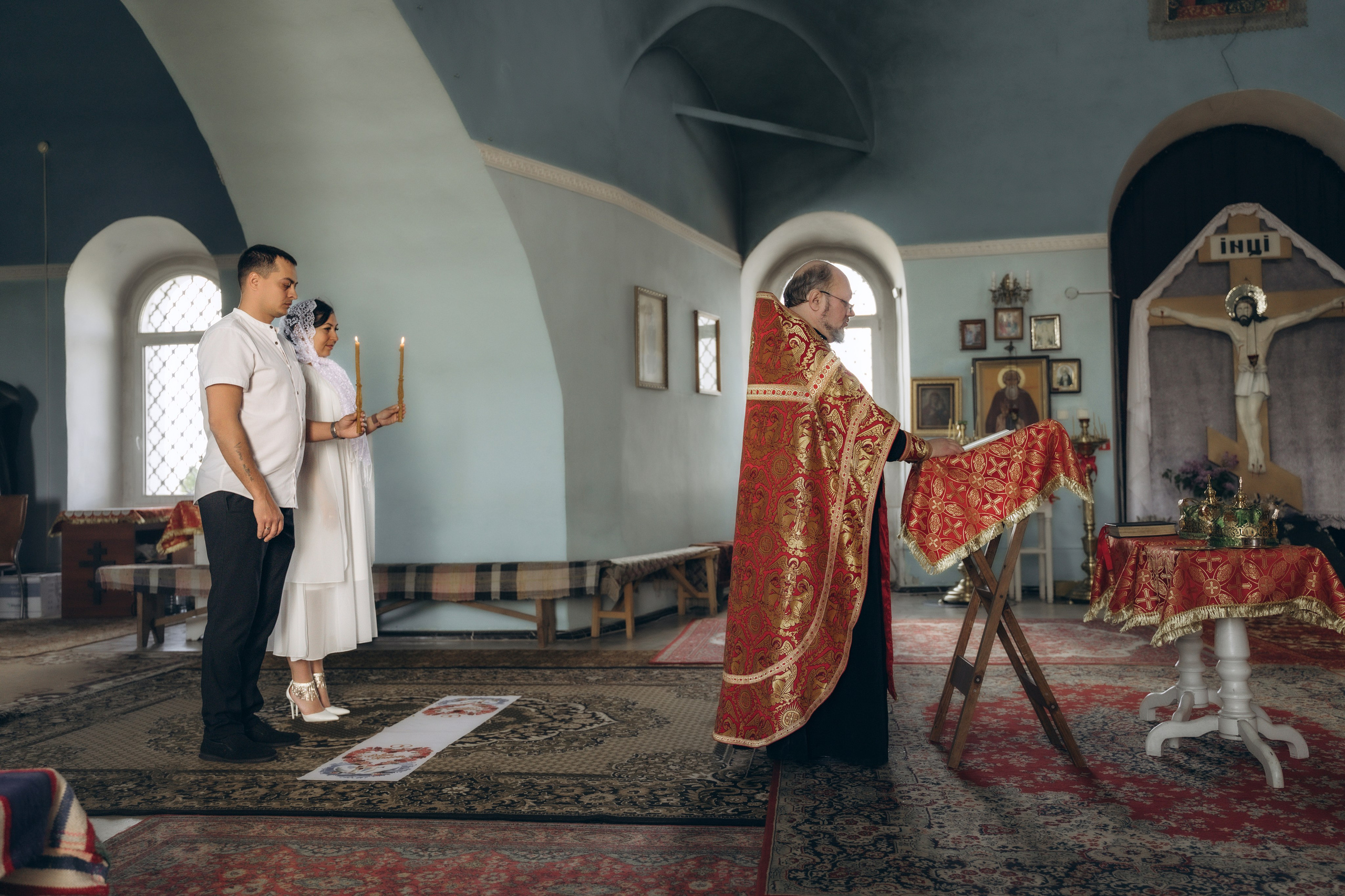 Венчание Церковь Покрова Пресвятой Богородицы. Семейный фотограф в Белгороде Амелина Алина