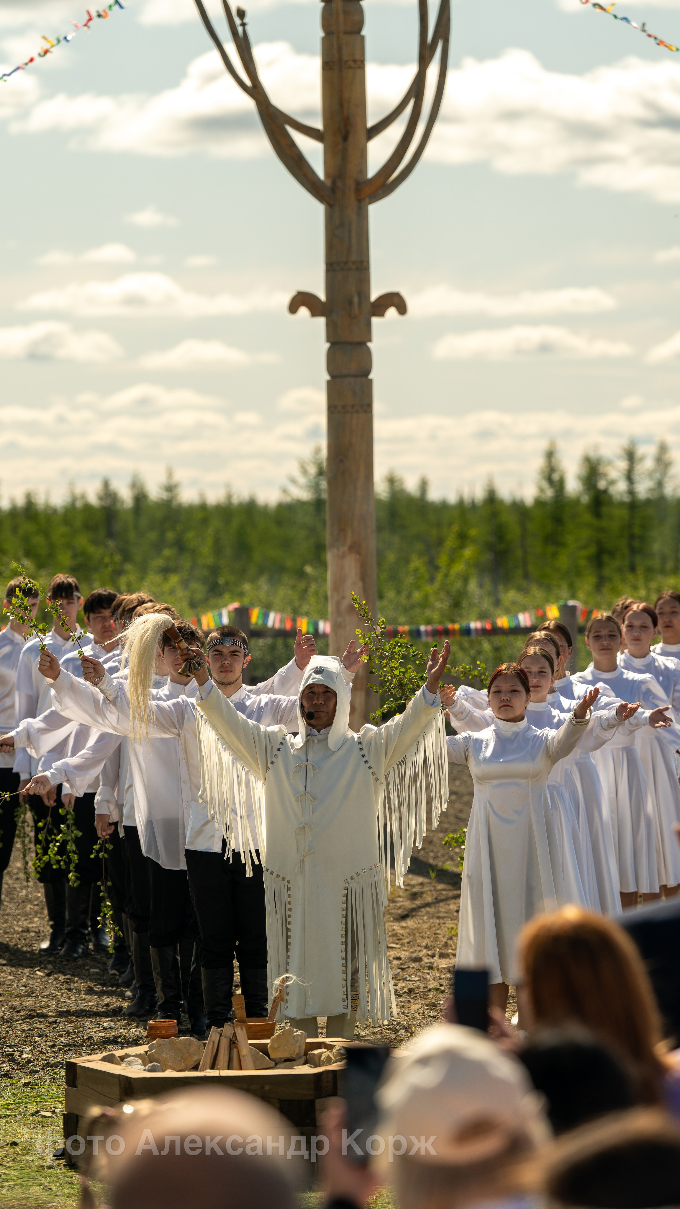 🔹В Айхале отпраздновали Ысыах Приполярья 2025🔹. Фотографии и видеосъемка, Айхал, Удачный, Якутия. Фотографии Айхал