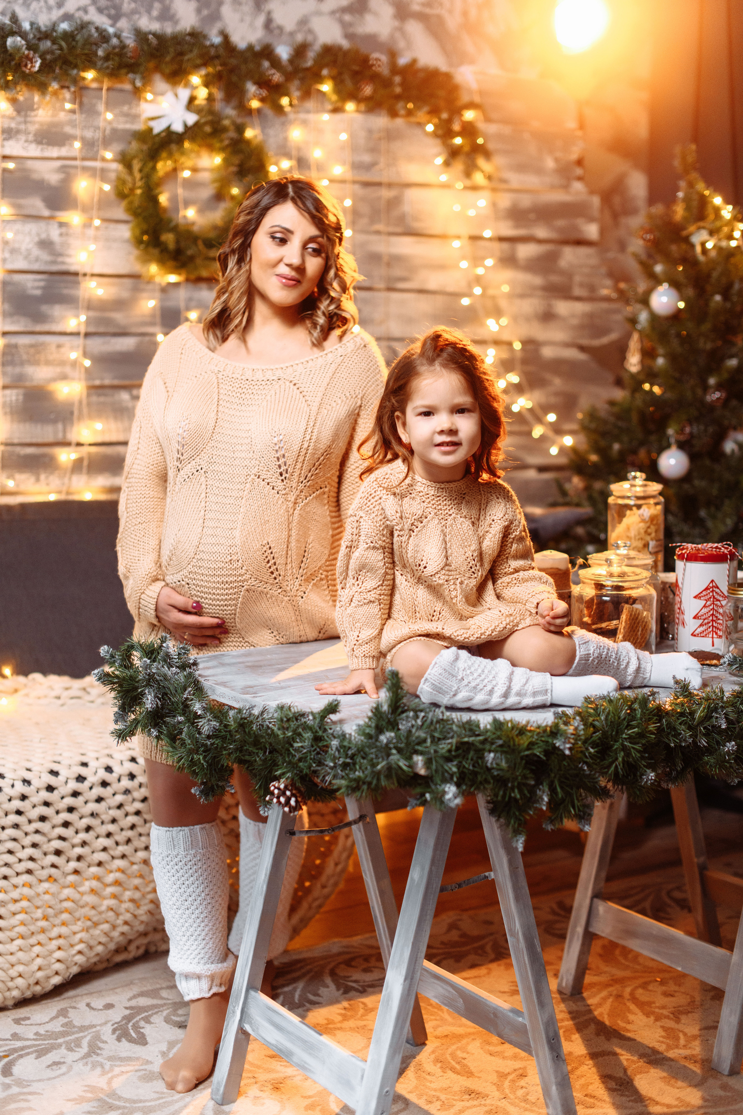 Новогодняя фотосессия в студии. Свадебный и семейный фотограф в Уфе | Винс Константин | Фотопроекты