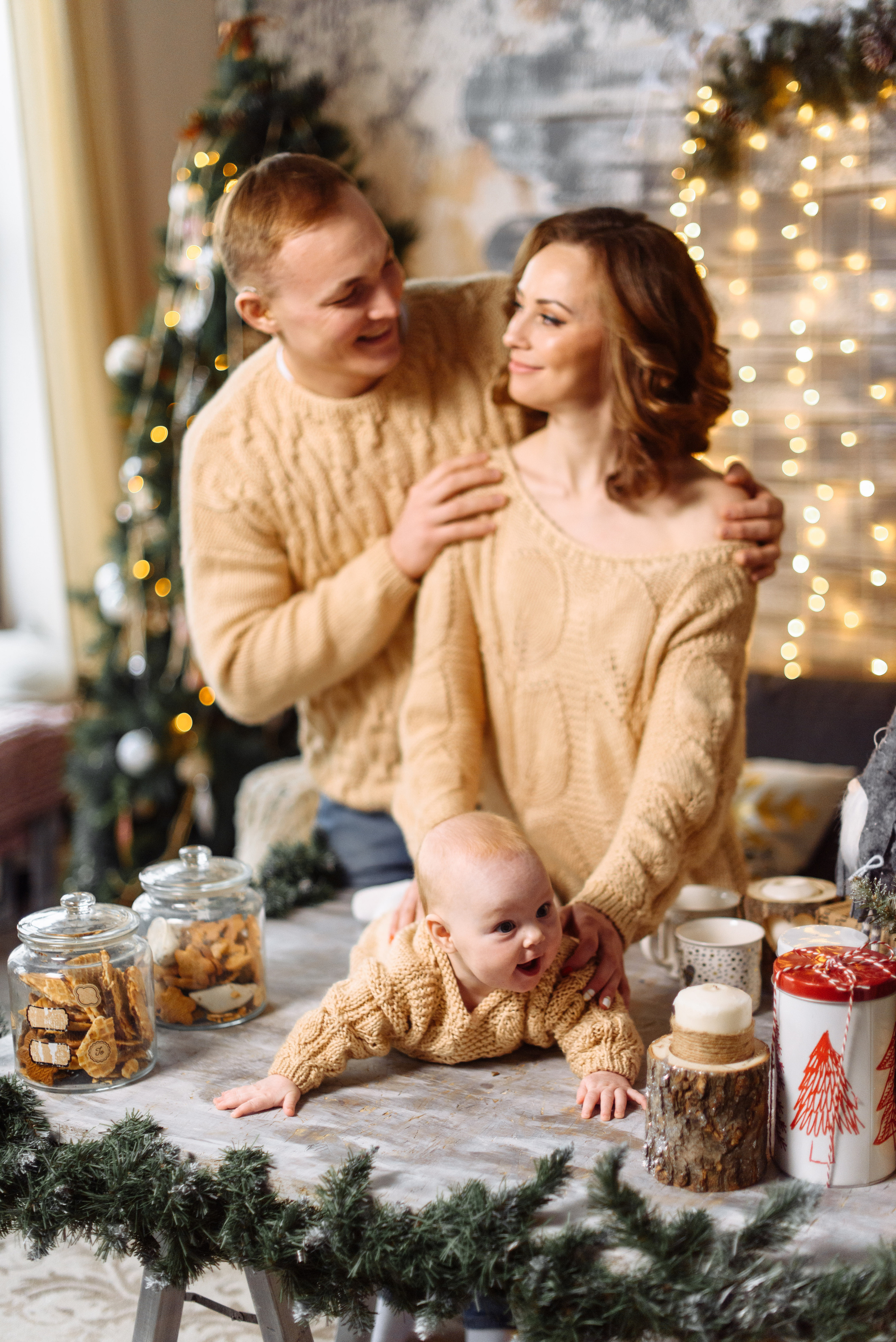 Новогодняя фотосессия в студии. Свадебный и семейный фотограф в Уфе | Винс Константин | Фотопроекты