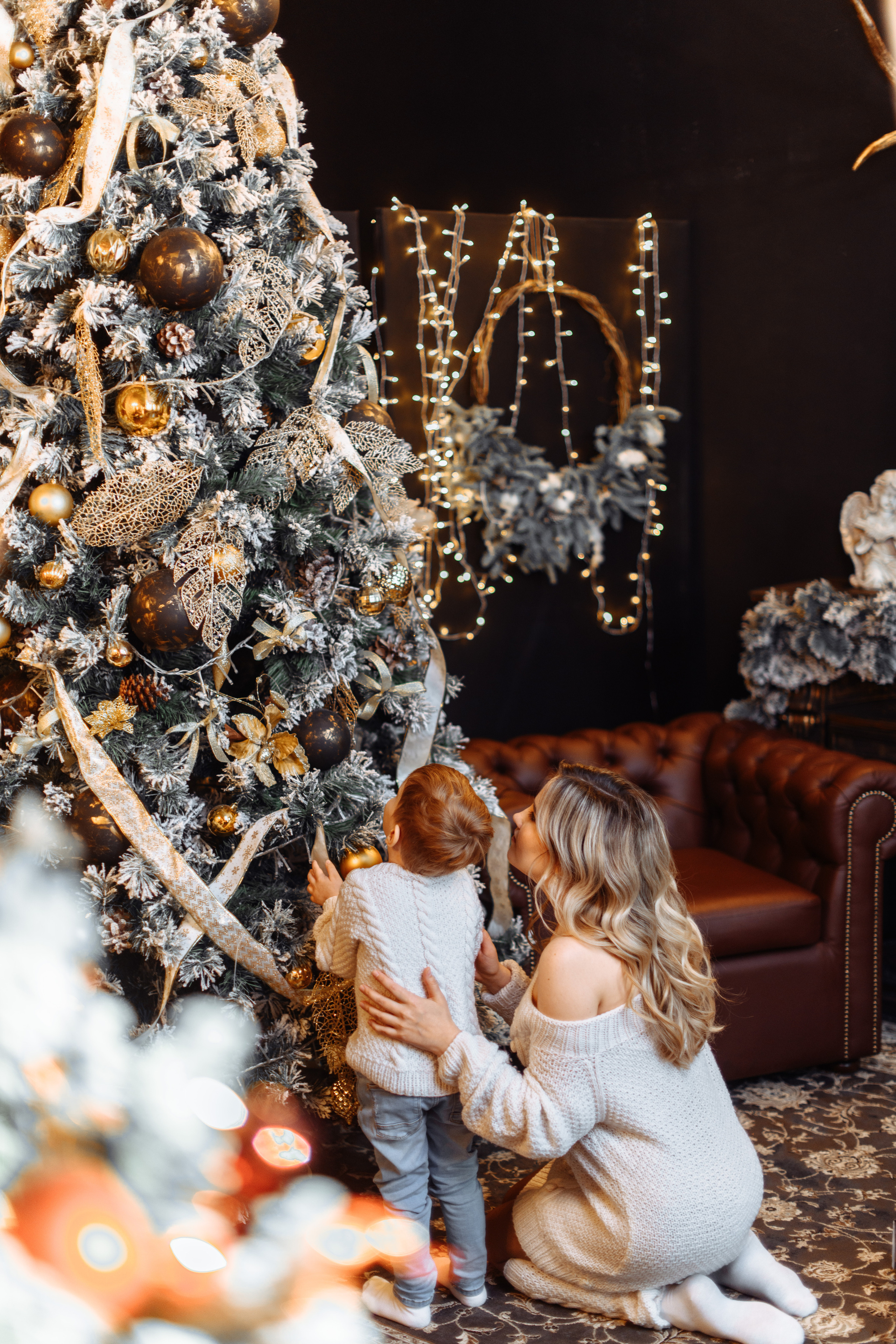 Новогодняя фотосессия в студии. Свадебный и семейный фотограф в Уфе | Винс Константин | Фотопроекты