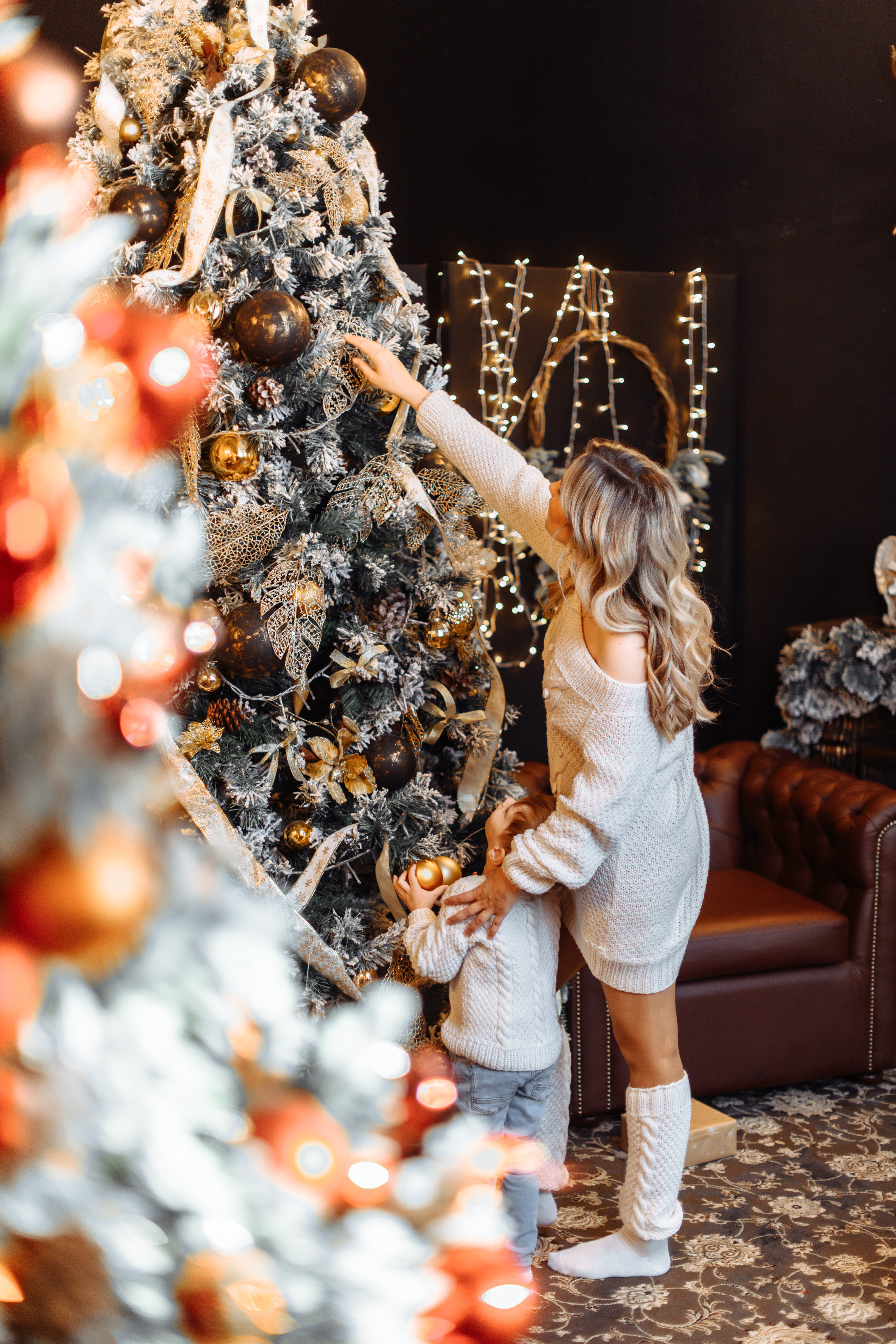 Новогодняя фотосессия в студии. Свадебный и семейный фотограф в Уфе | Винс Константин | Фотопроекты