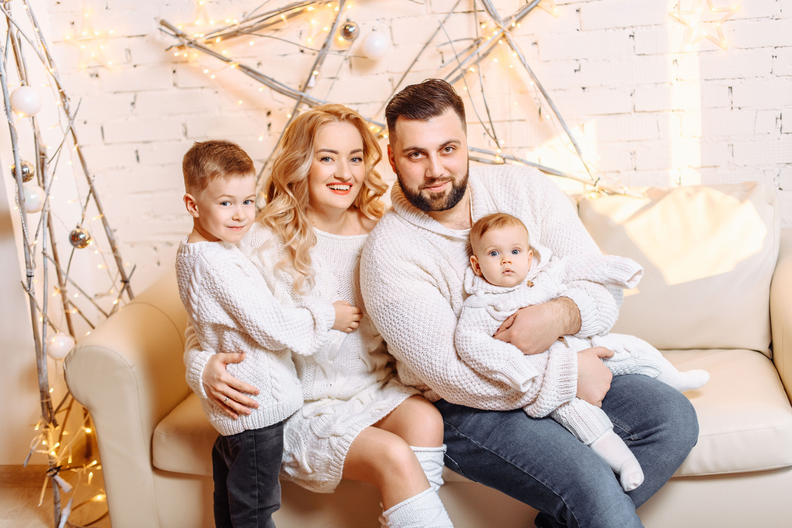 Новогодняя фотосессия в студии. Свадебный и семейный фотограф в Уфе | Винс Константин | Фотопроекты