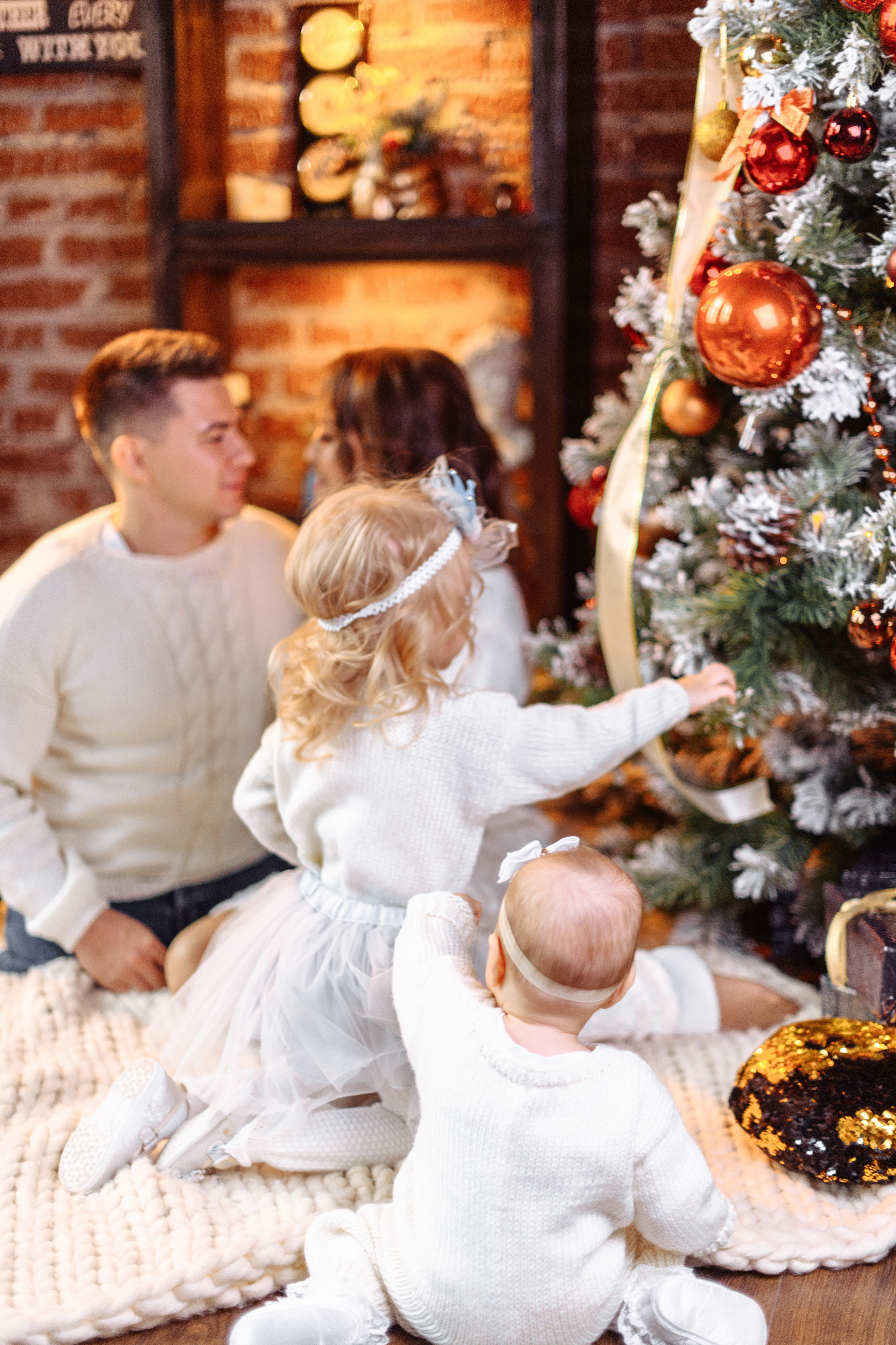 Новогодняя фотосессия в студии. Свадебный и семейный фотограф в Уфе | Винс Константин | Фотопроекты