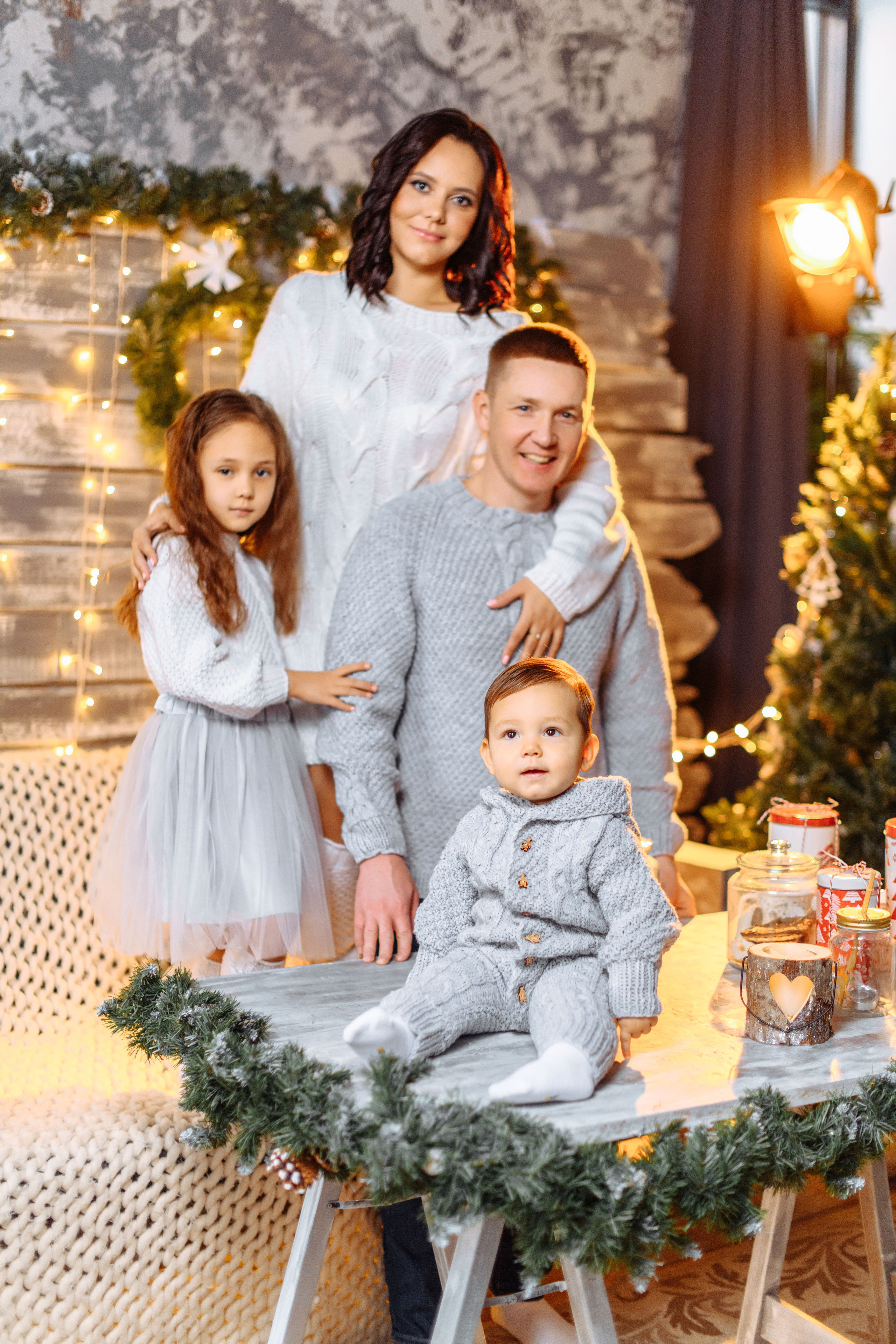 Новогодняя фотосессия в студии. Свадебный и семейный фотограф в Уфе | Винс Константин | Фотопроекты