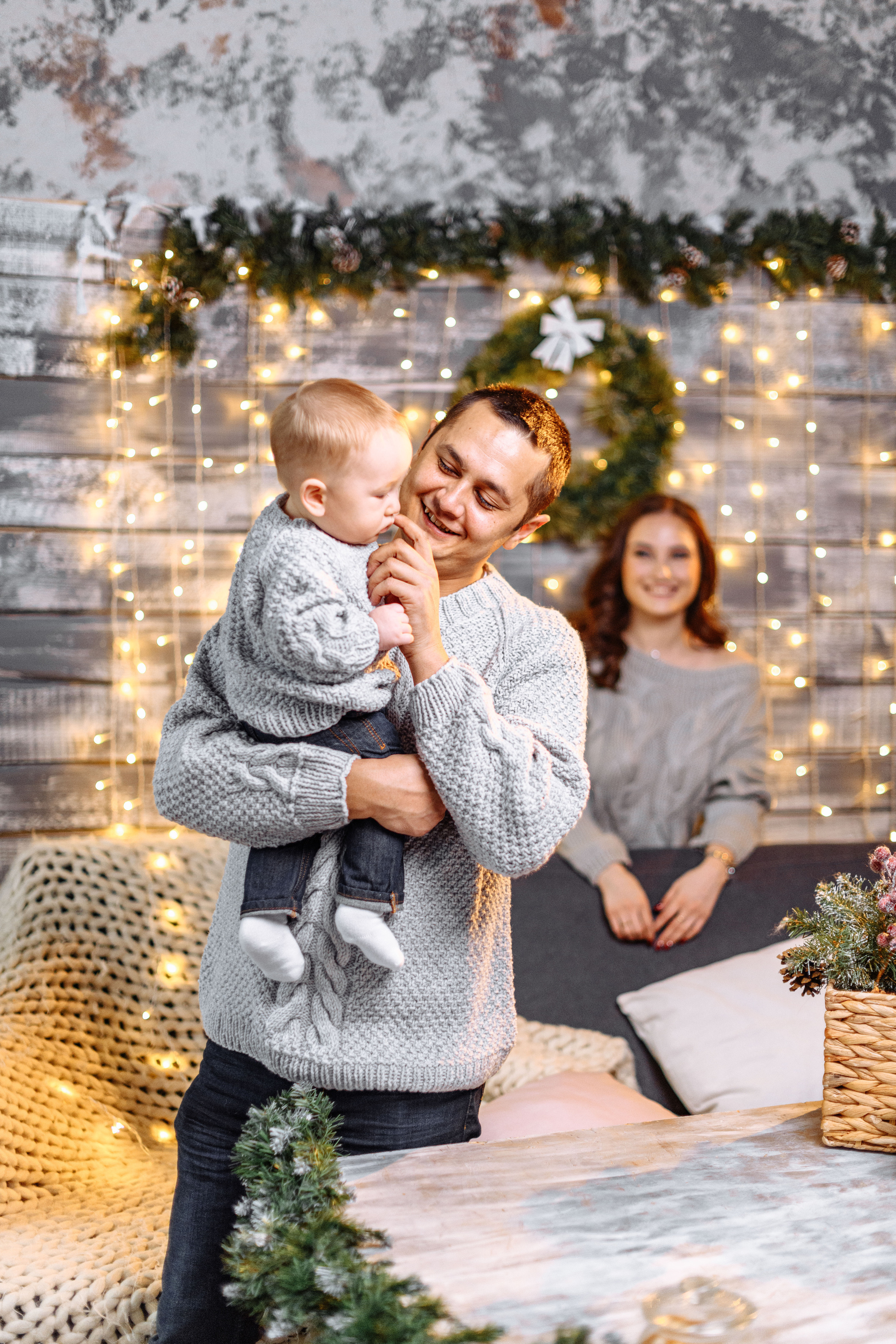 Новогодняя фотосессия в студии. Свадебный и семейный фотограф в Уфе | Винс Константин | Фотопроекты