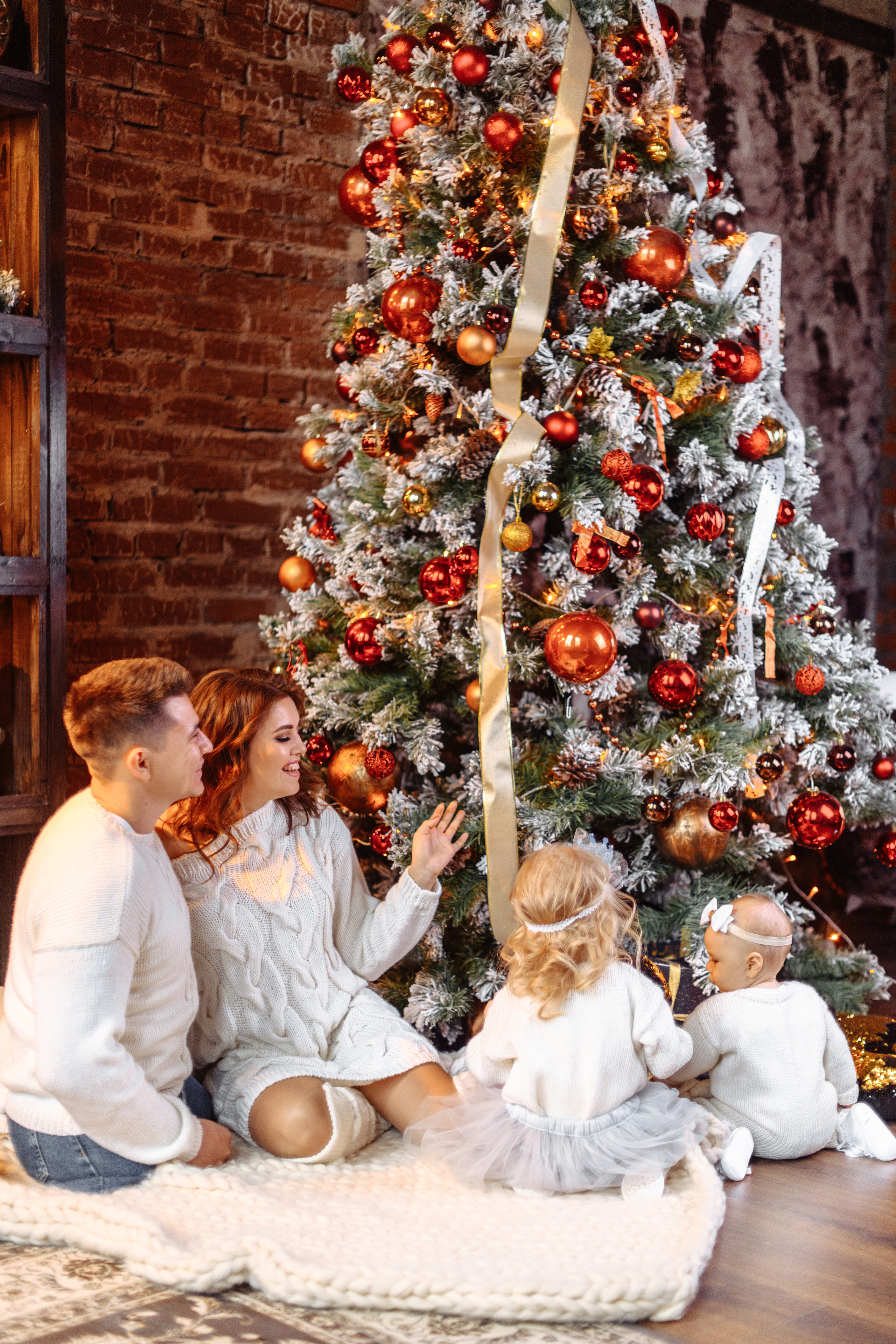 Новогодняя фотосессия в студии. Свадебный и семейный фотограф в Уфе | Винс Константин | Фотопроекты