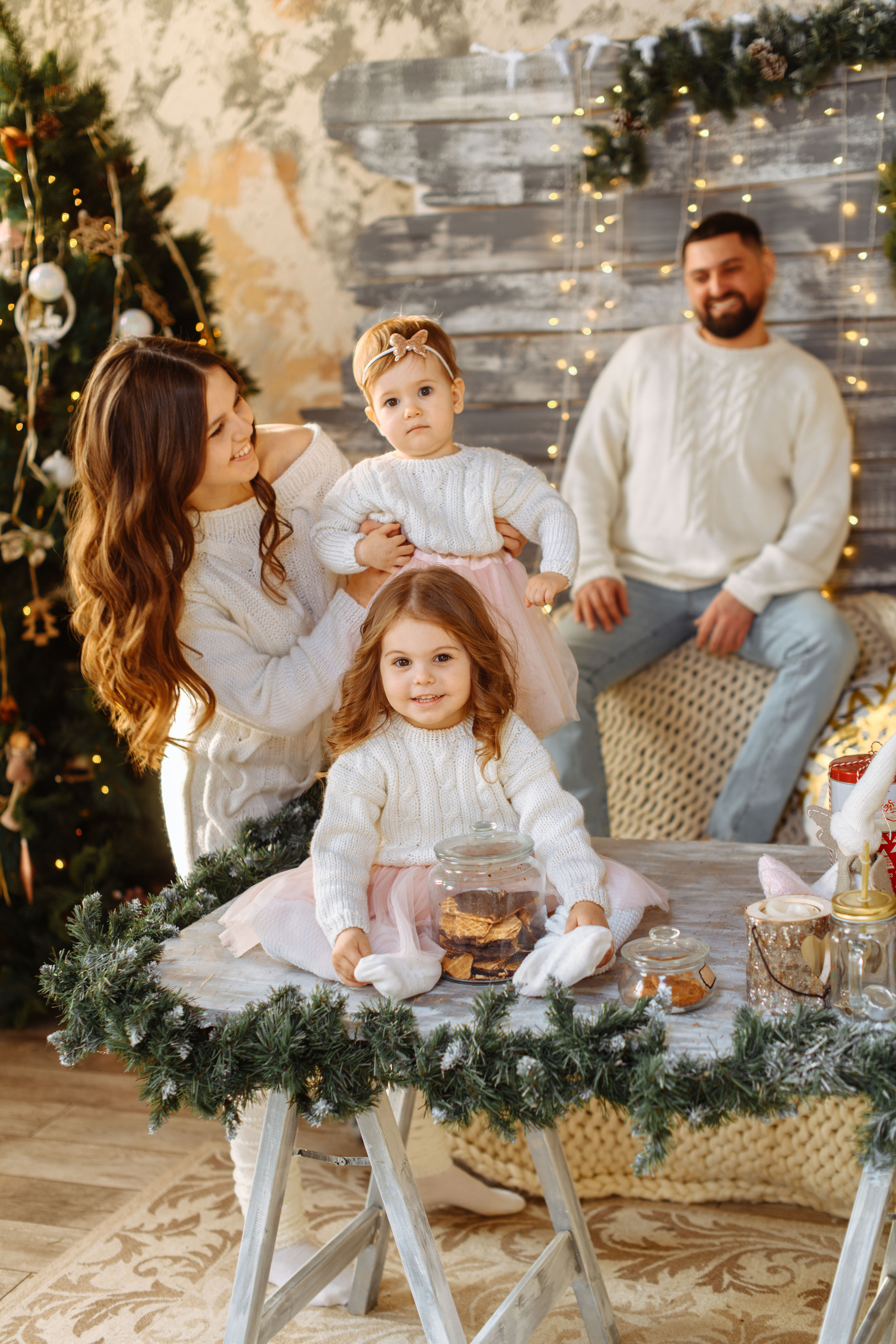 Новогодняя фотосессия в студии. Свадебный и семейный фотограф в Уфе | Винс Константин | Фотопроекты