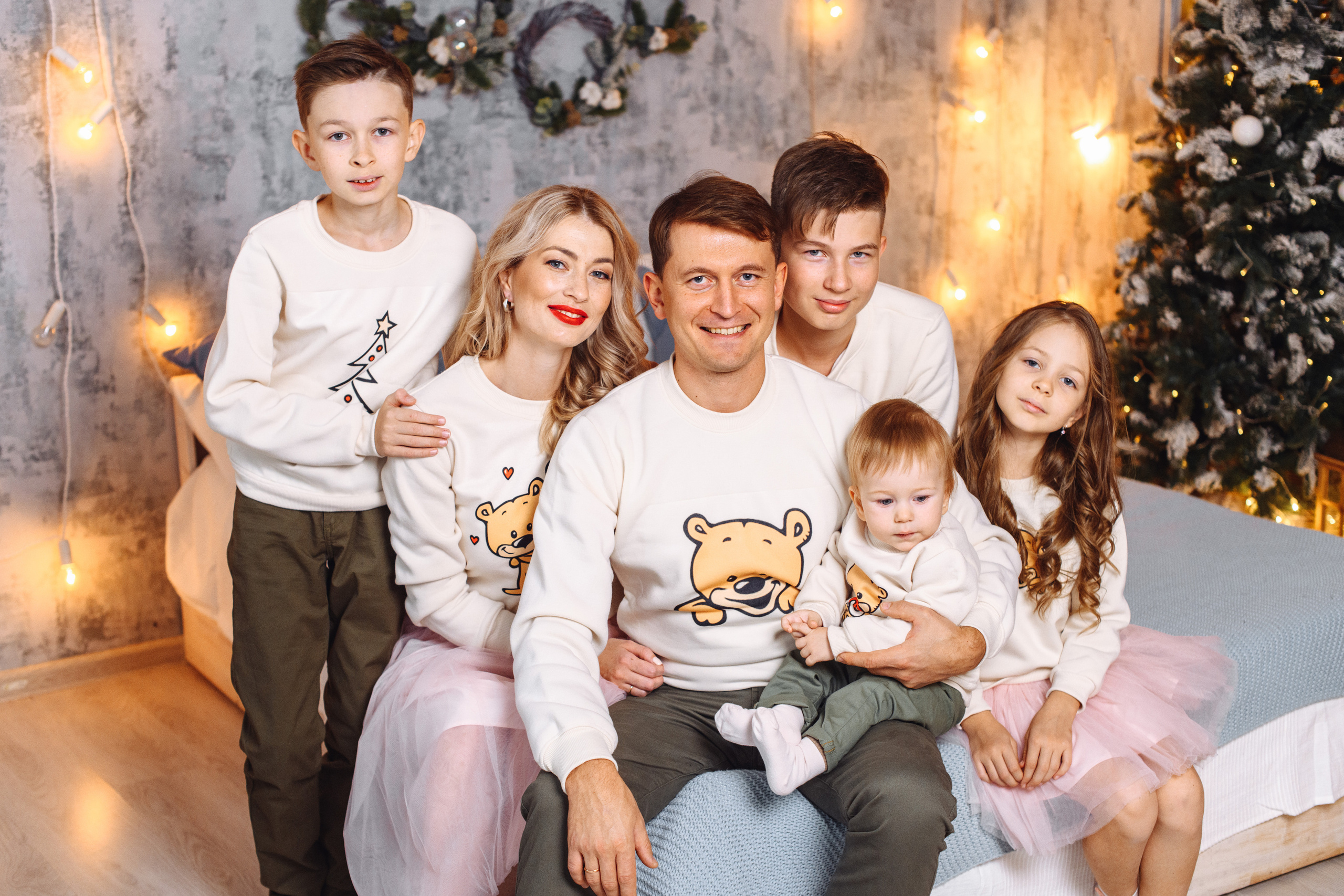 Новогодняя фотосессия в студии. Свадебный и семейный фотограф в Уфе | Винс Константин | Фотопроекты