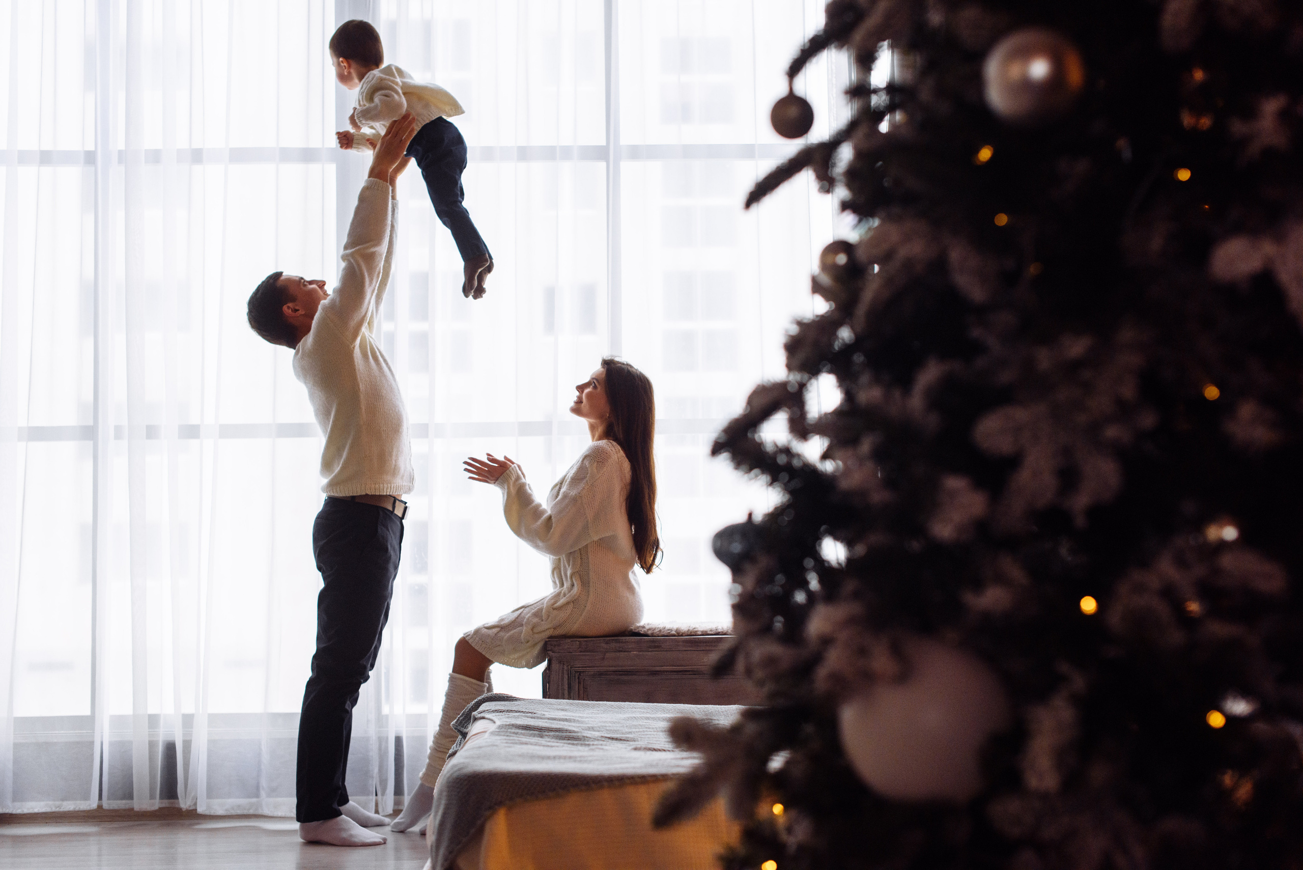 Новогодняя фотосессия в студии. Свадебный и семейный фотограф в Уфе | Винс Константин | Фотопроекты