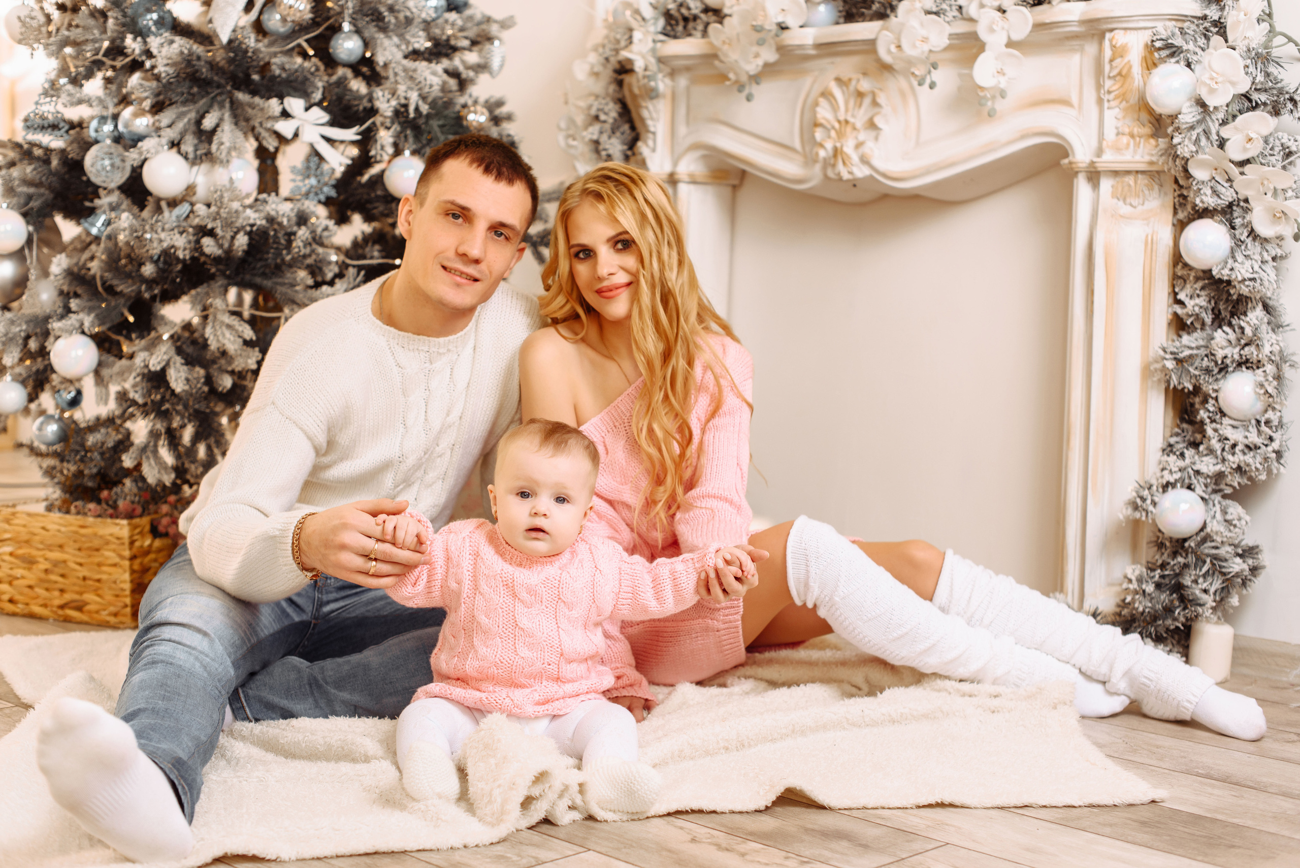 Новогодняя фотосессия в студии. Свадебный и семейный фотограф в Уфе | Винс Константин | Фотопроекты