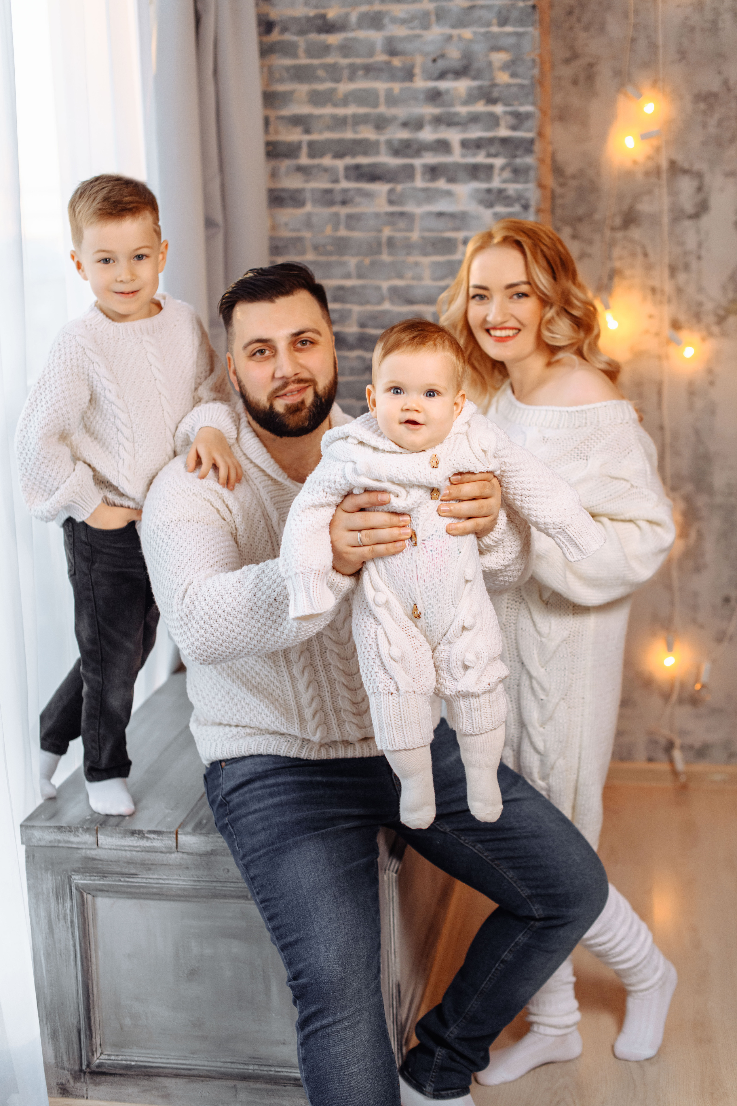 Новогодняя фотосессия в студии. Свадебный и семейный фотограф в Уфе | Винс Константин | Фотопроекты