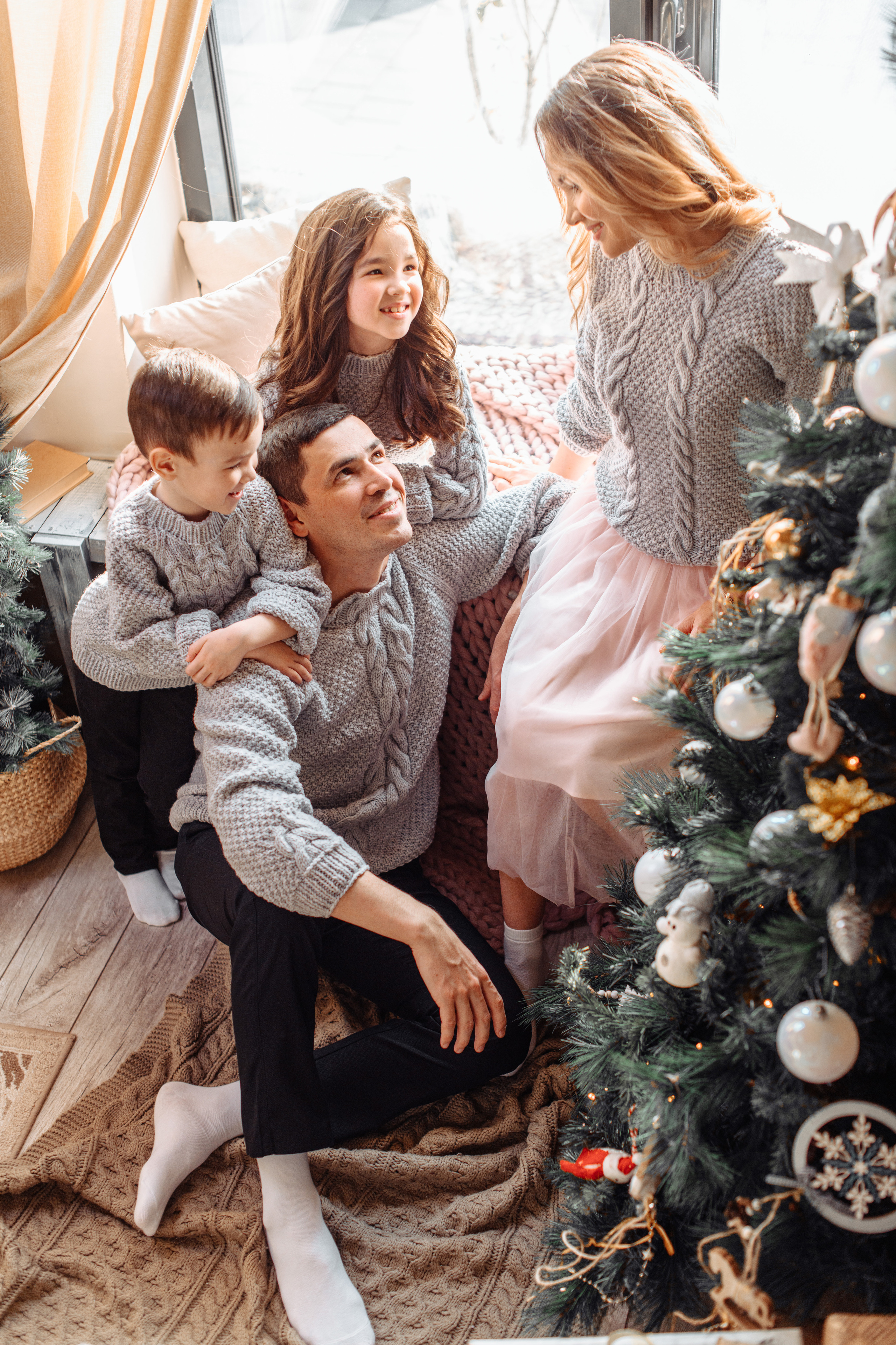 Новогодняя фотосессия в студии. Свадебный и семейный фотограф в Уфе | Винс Константин | Фотопроекты