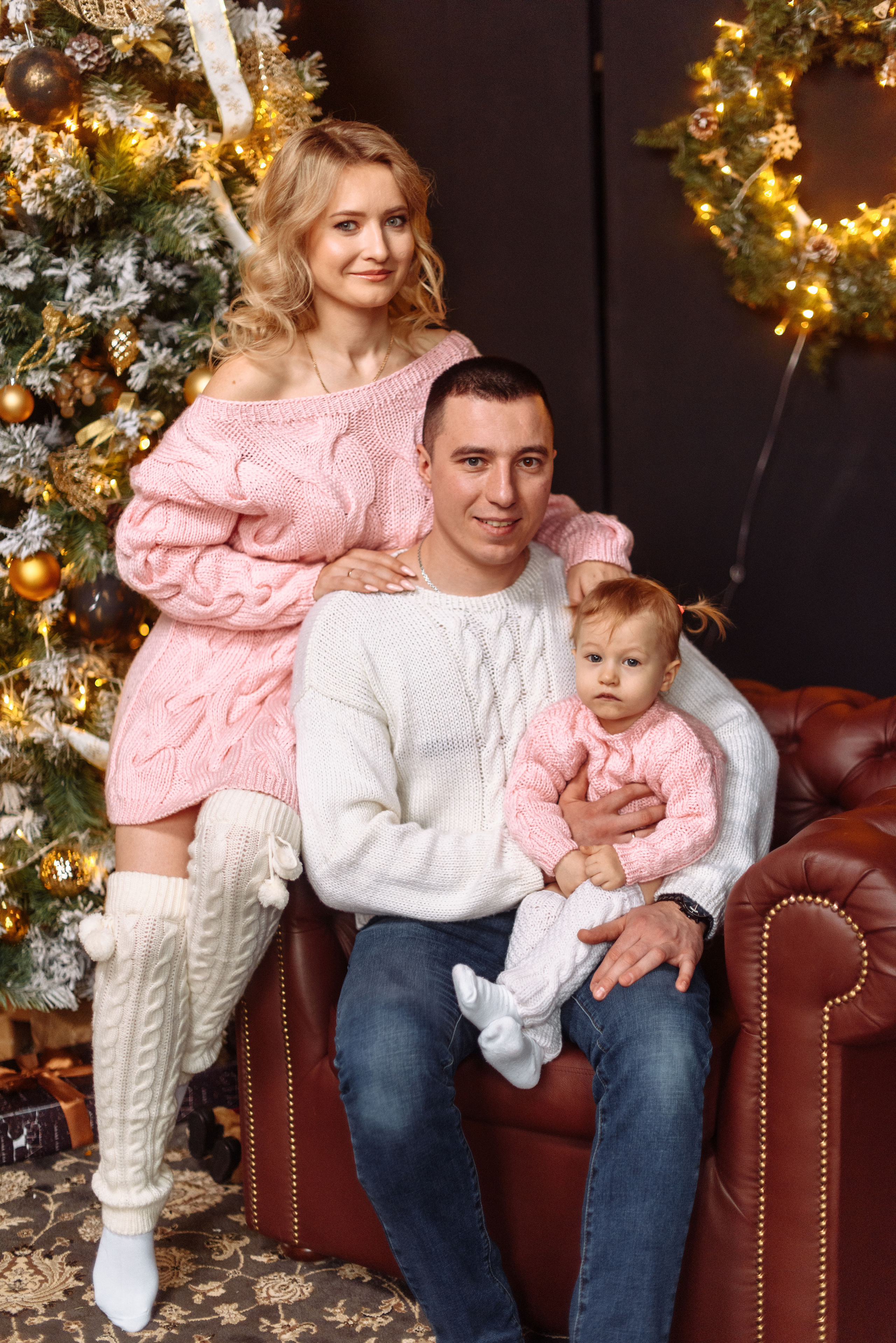 Новогодняя фотосессия в студии. Свадебный и семейный фотограф в Уфе | Винс Константин | Фотопроекты