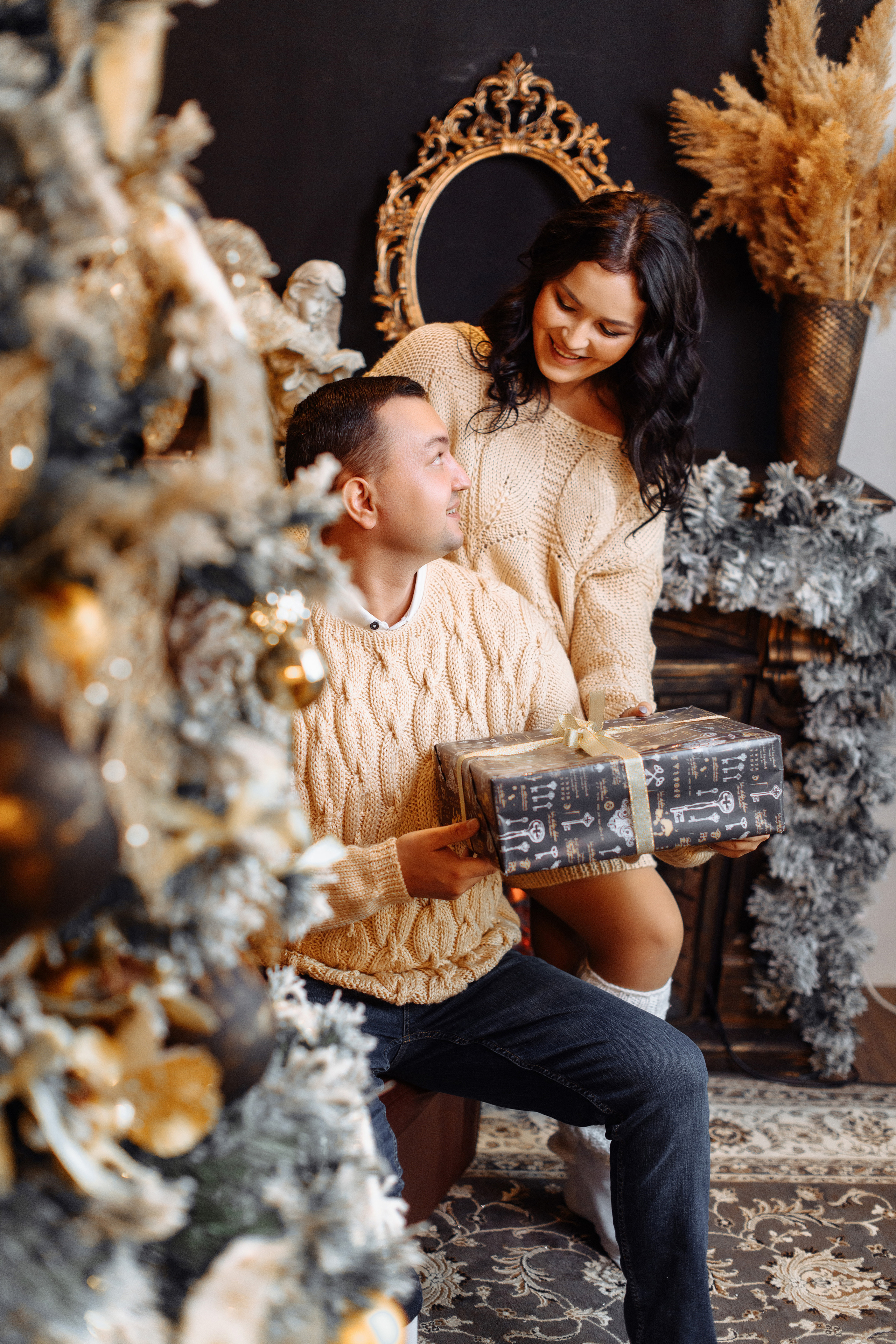 Новогодняя фотосессия в студии. Свадебный и семейный фотограф в Уфе | Винс Константин | Фотопроекты