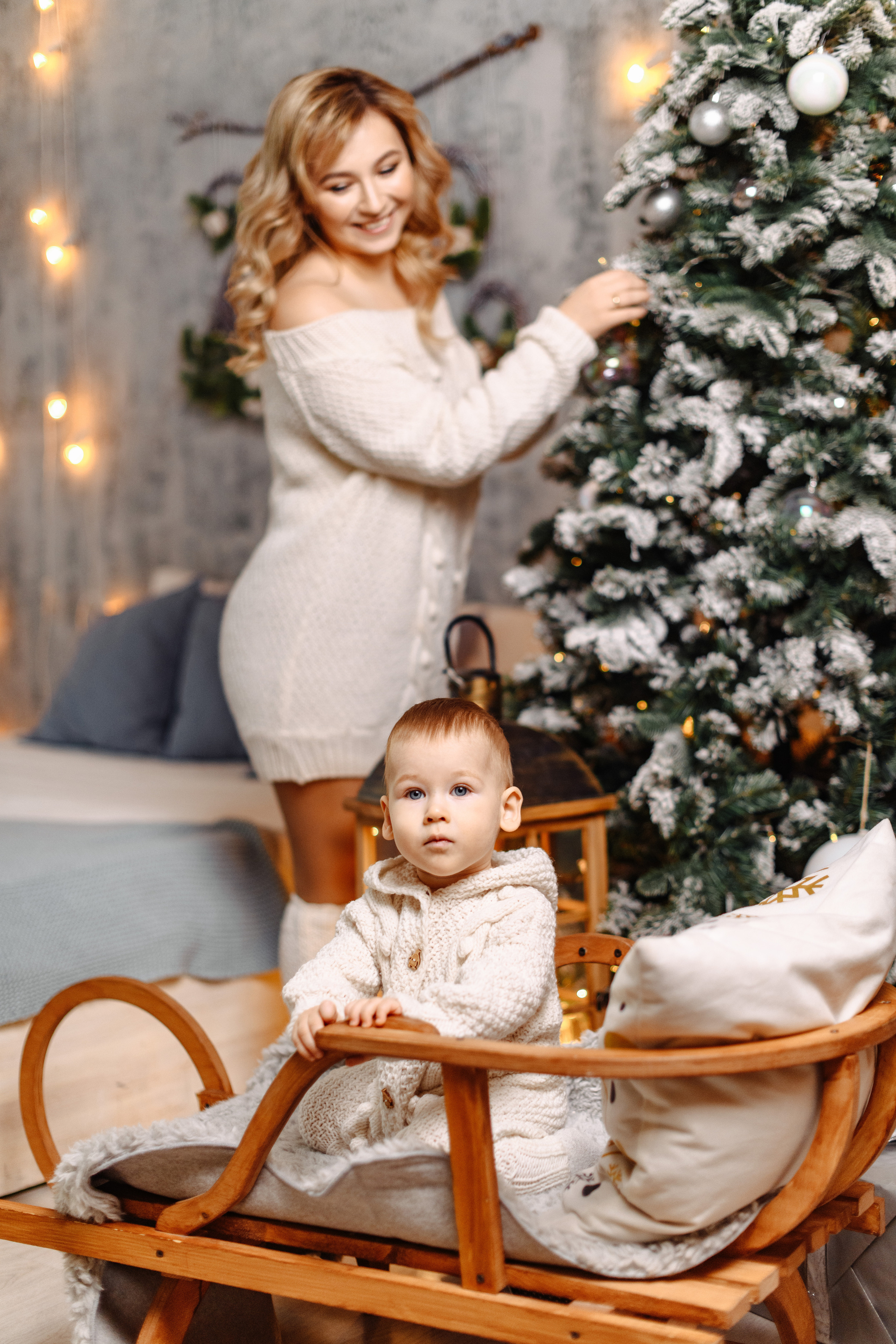 Новогодняя фотосессия в студии. Свадебный и семейный фотограф в Уфе | Винс Константин | Фотопроекты