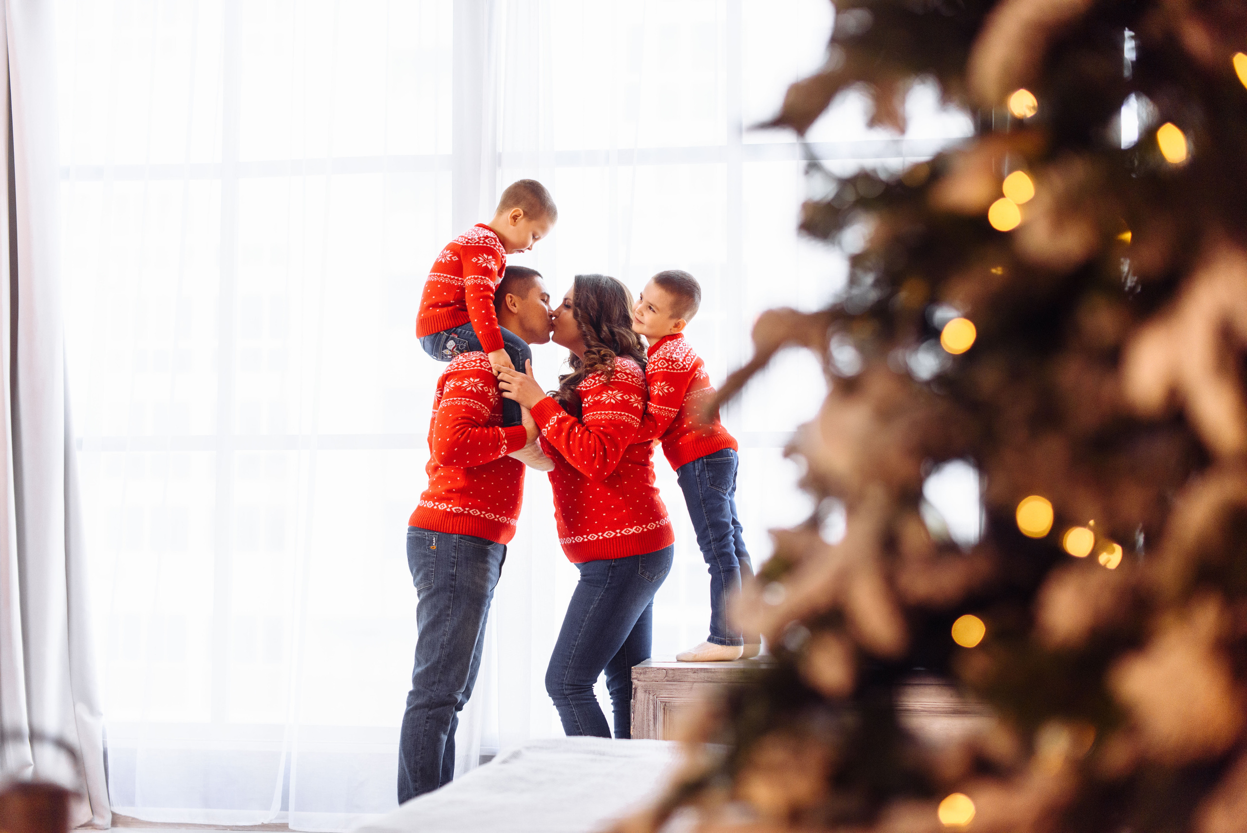 Новогодняя фотосессия в студии. Свадебный и семейный фотограф в Уфе | Винс Константин | Фотопроекты