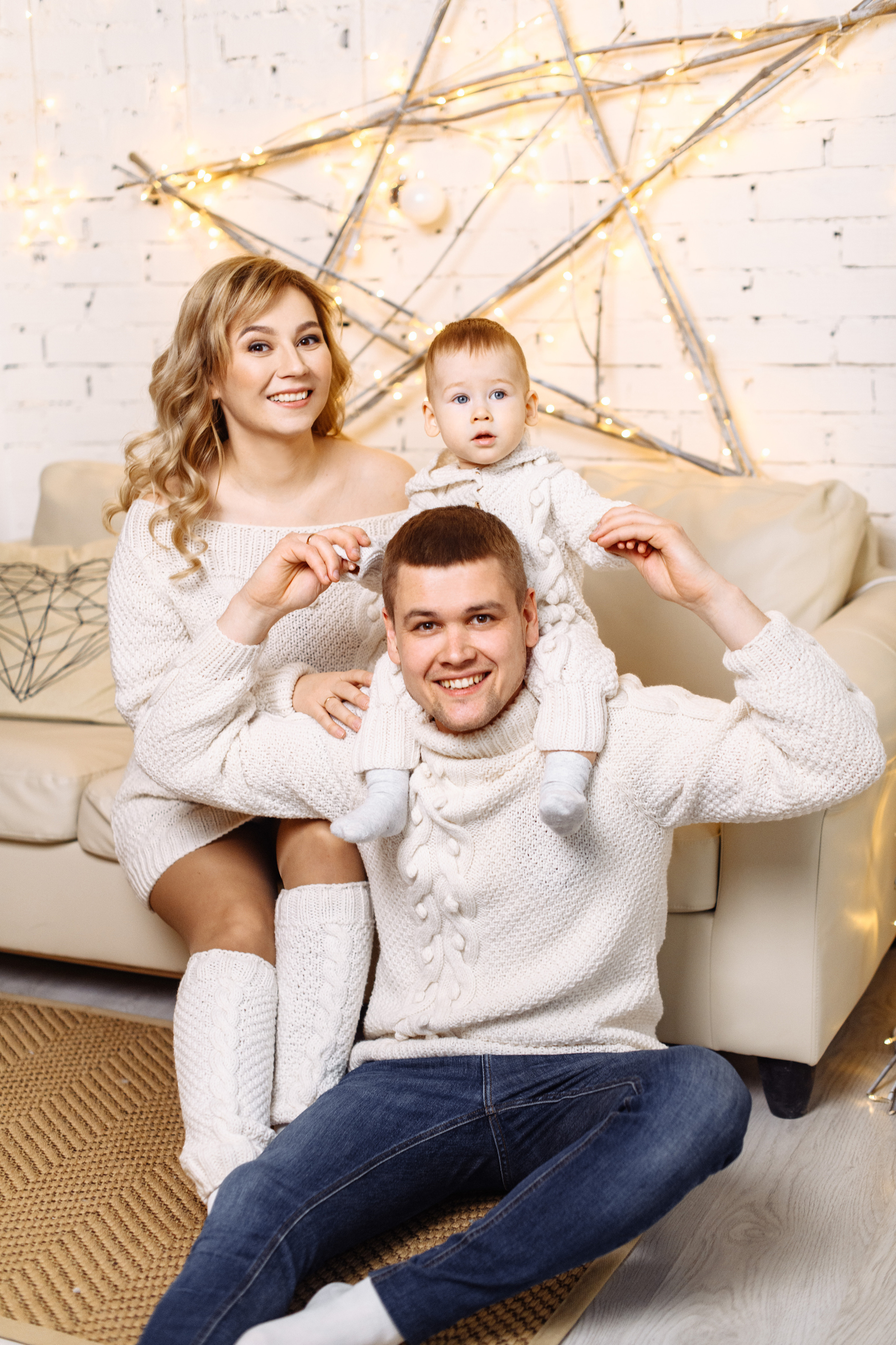 Новогодняя фотосессия в студии. Свадебный и семейный фотограф в Уфе | Винс Константин | Фотопроекты