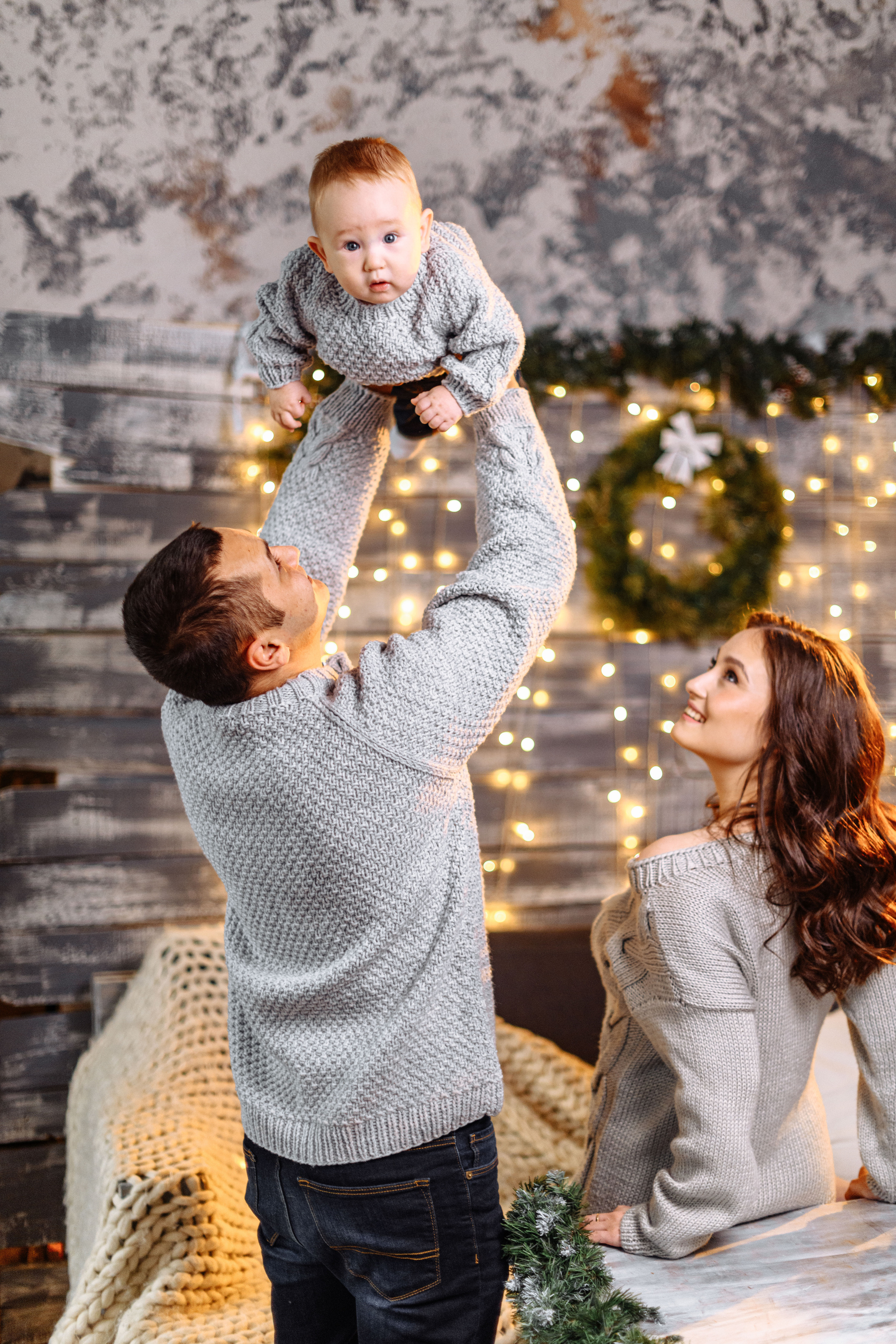Новогодняя фотосессия в студии. Свадебный и семейный фотограф в Уфе | Винс Константин | Фотопроекты