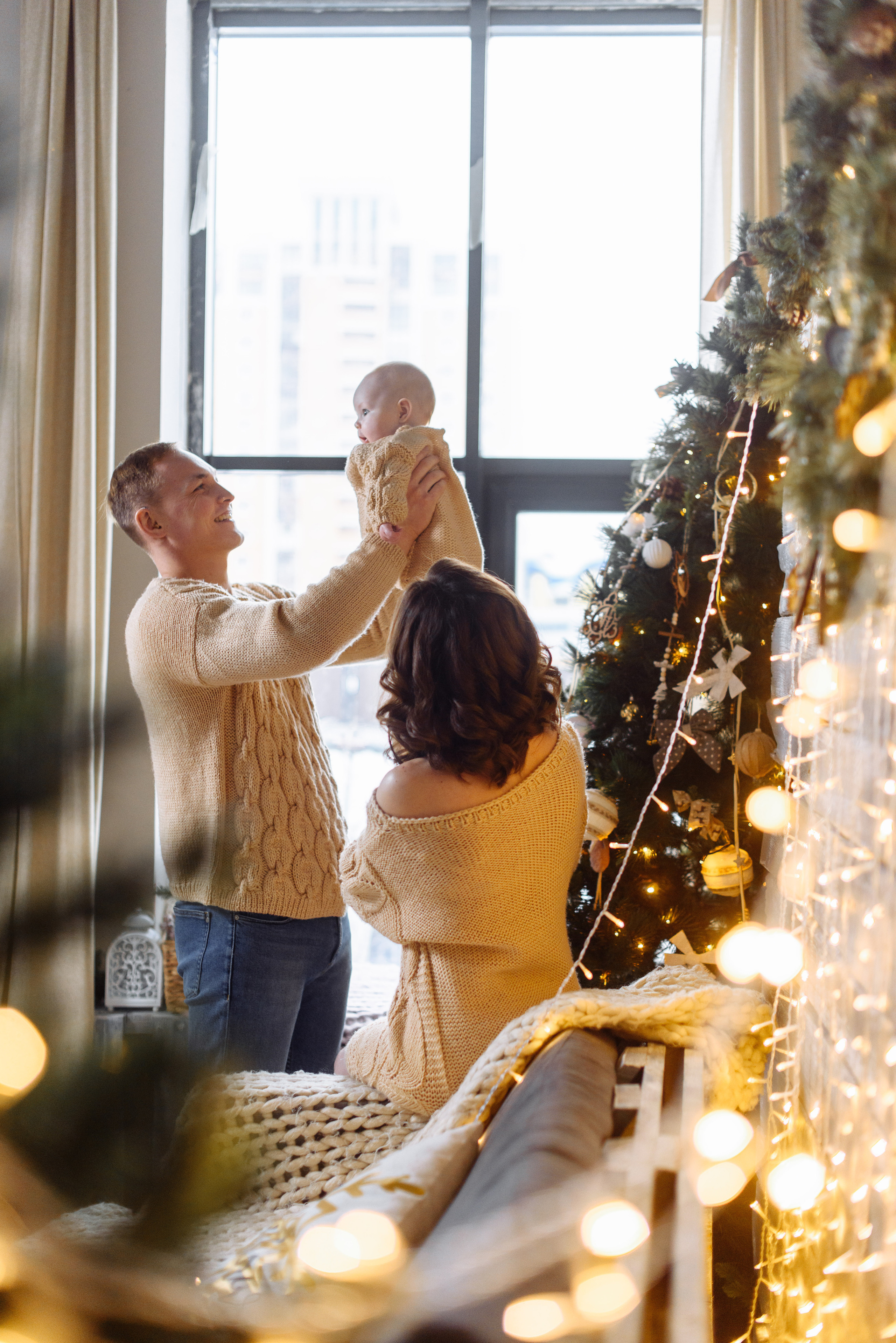 Новогодняя фотосессия в студии. Свадебный и семейный фотограф в Уфе | Винс Константин | Фотопроекты
