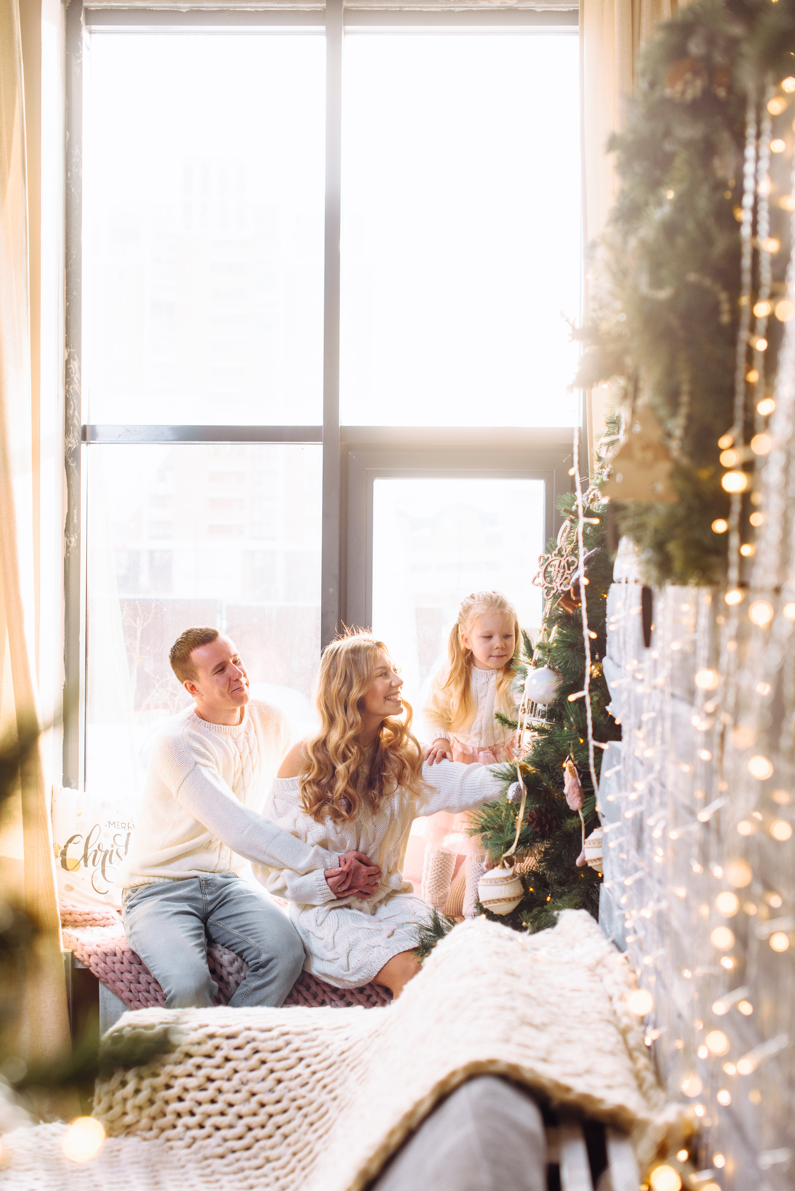 Новогодняя фотосессия в студии. Свадебный и семейный фотограф в Уфе | Винс Константин | Фотопроекты