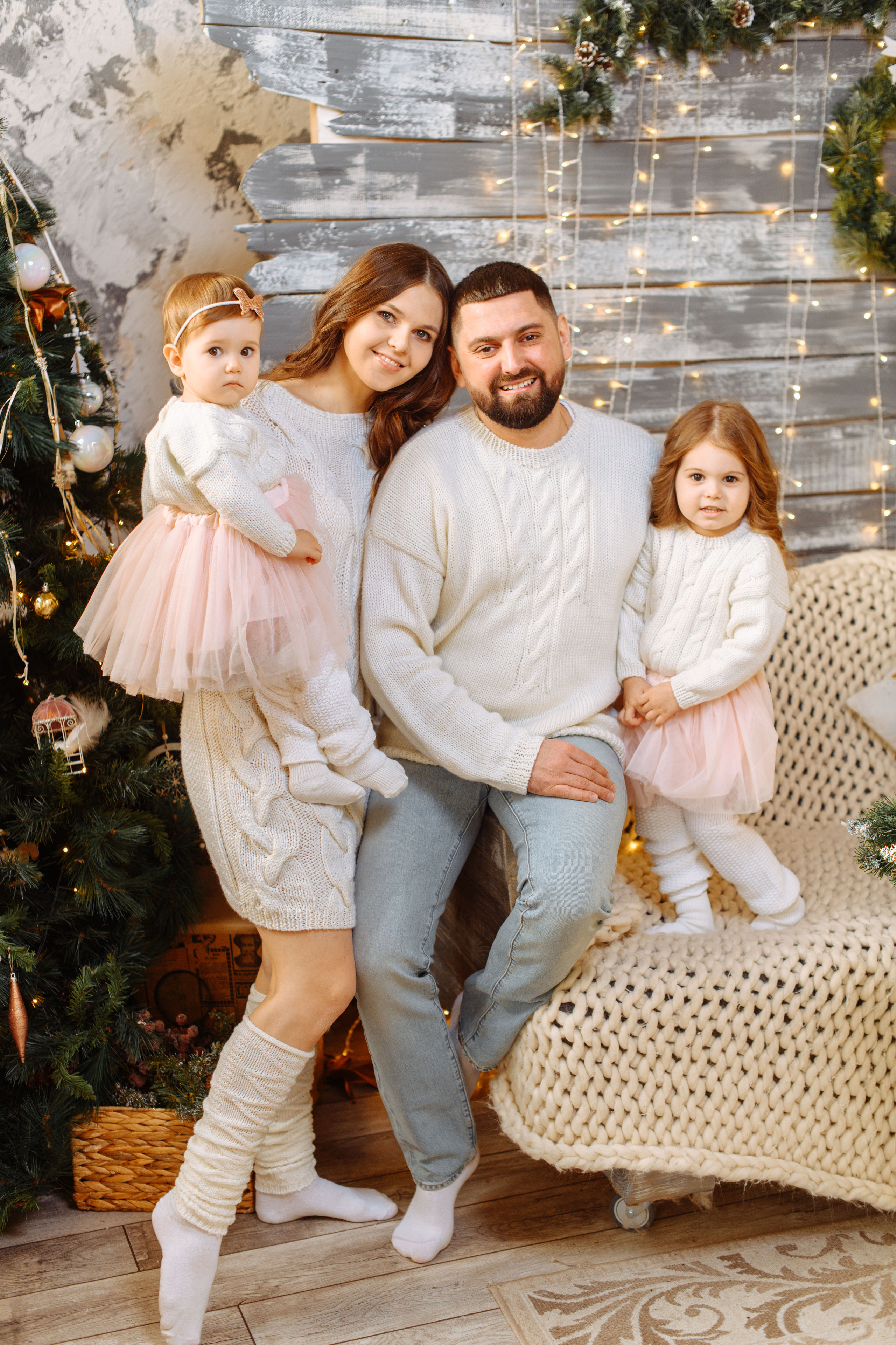 Новогодняя фотосессия в студии. Свадебный и семейный фотограф в Уфе | Винс Константин | Фотопроекты