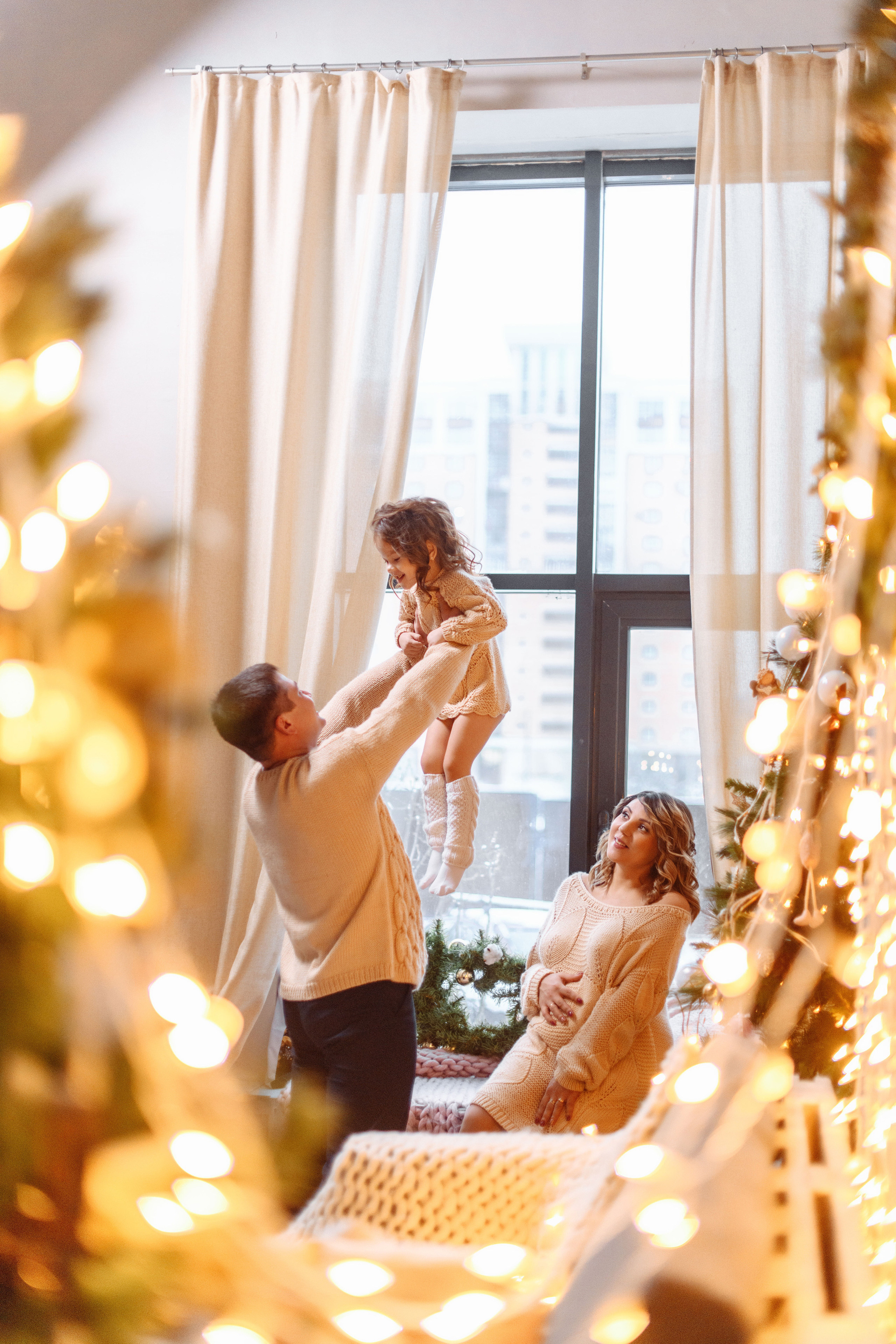 Новогодняя фотосессия в студии. Свадебный и семейный фотограф в Уфе | Винс Константин | Фотопроекты
