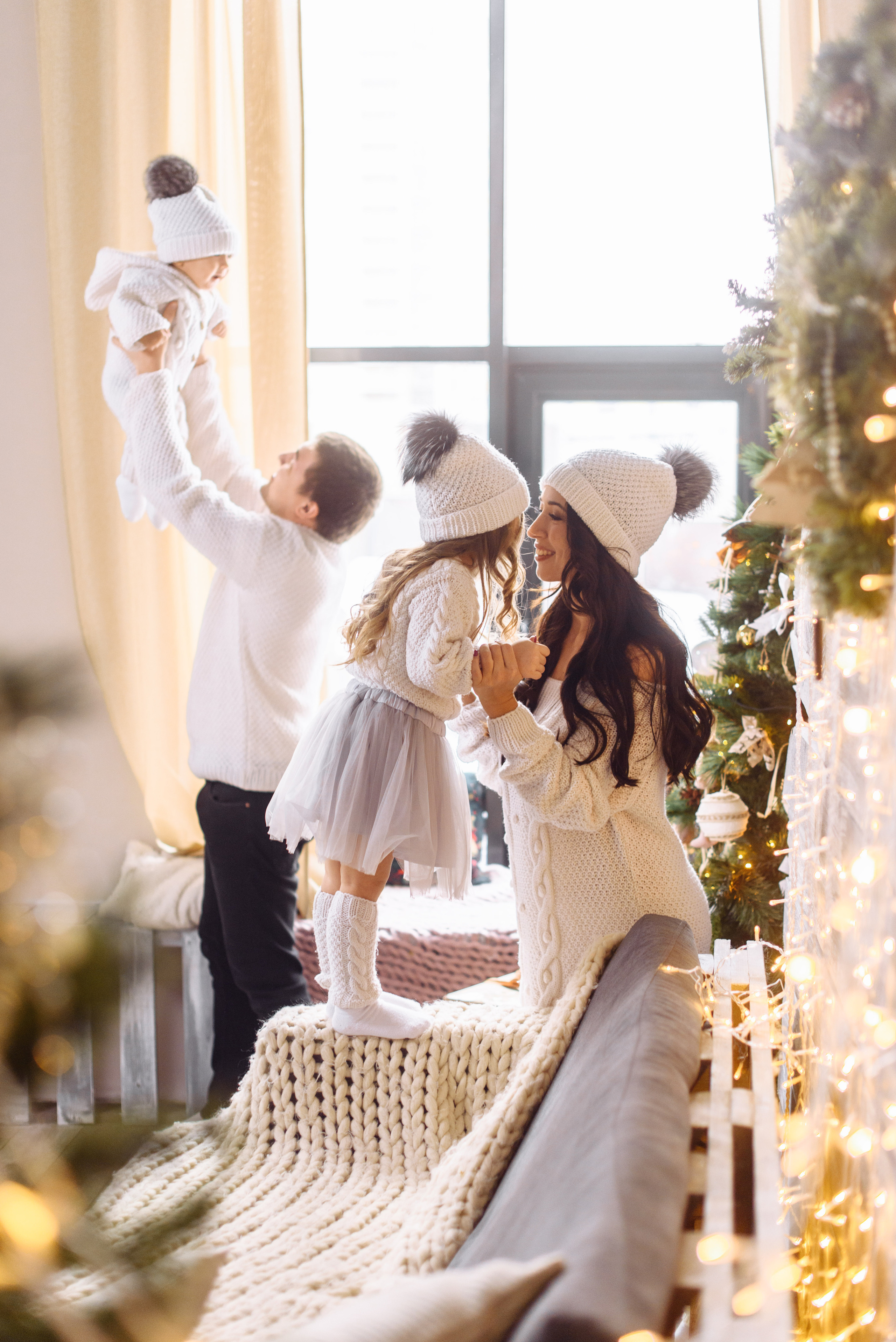 Новогодняя фотосессия в студии. Свадебный и семейный фотограф в Уфе | Винс Константин | Фотопроекты