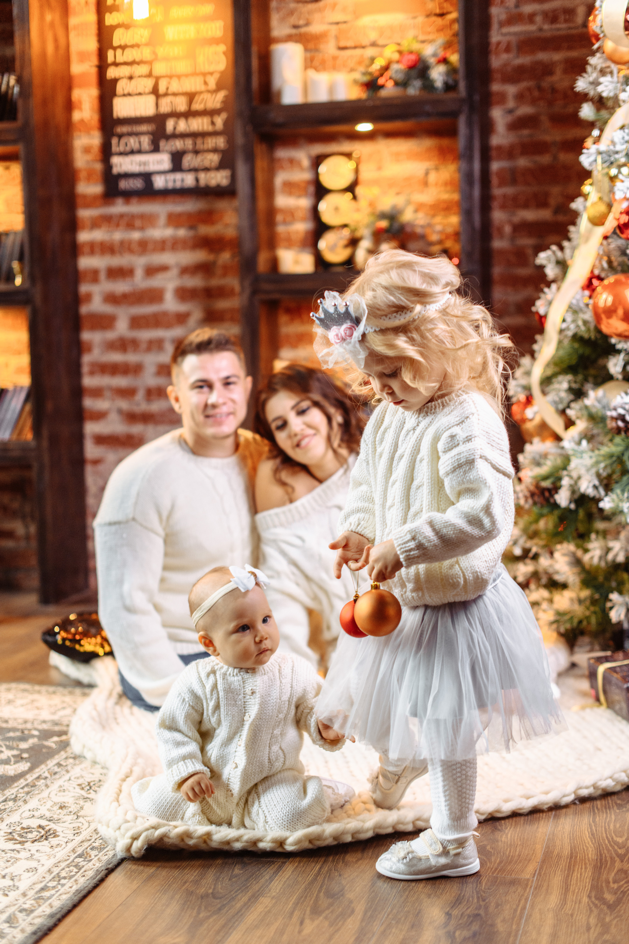 Новогодняя фотосессия в студии. Свадебный и семейный фотограф в Уфе | Винс Константин | Фотопроекты