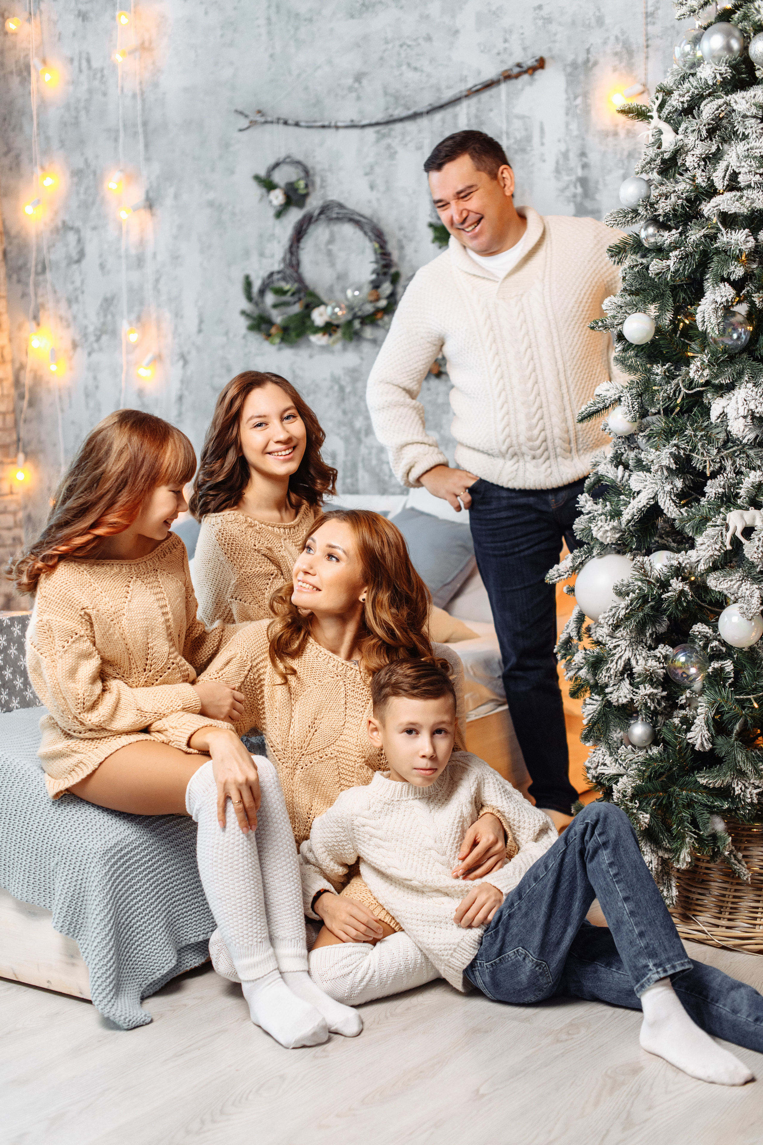 Новогодняя фотосессия в студии. Свадебный и семейный фотограф в Уфе | Винс Константин | Фотопроекты