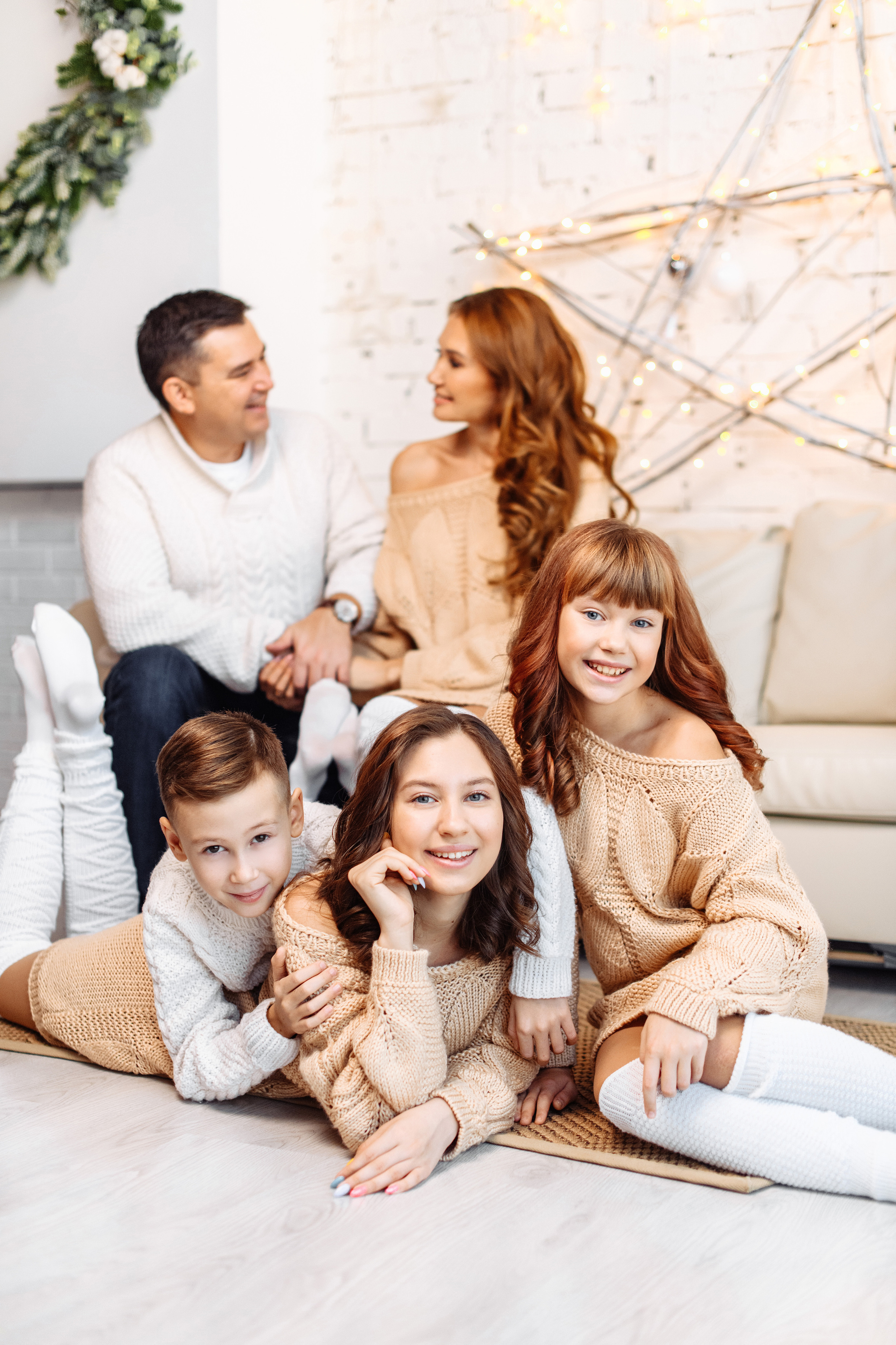 Новогодняя фотосессия в студии. Свадебный и семейный фотограф в Уфе | Винс Константин | Фотопроекты