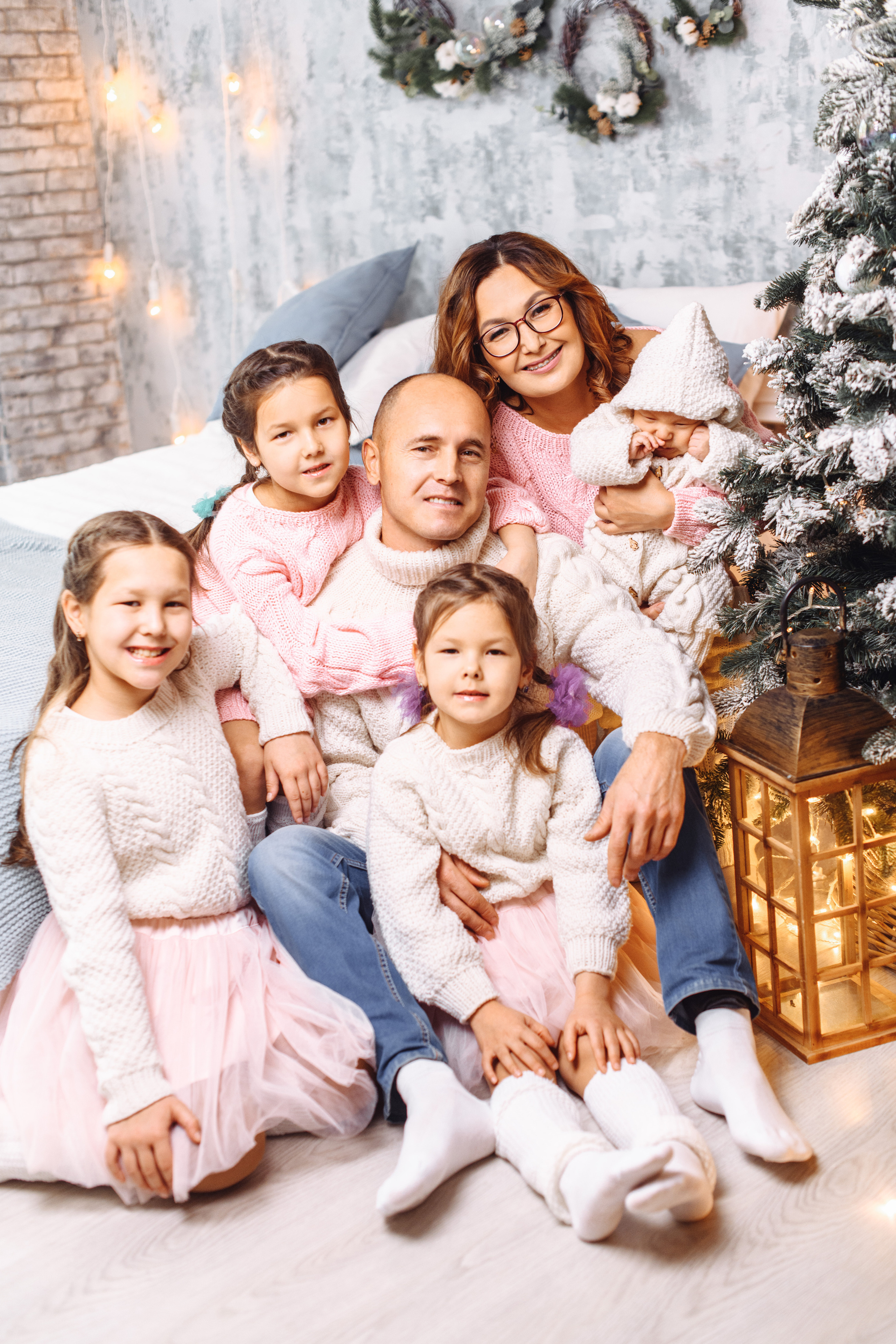 Новогодняя фотосессия в студии. Свадебный и семейный фотограф в Уфе | Винс Константин | Фотопроекты