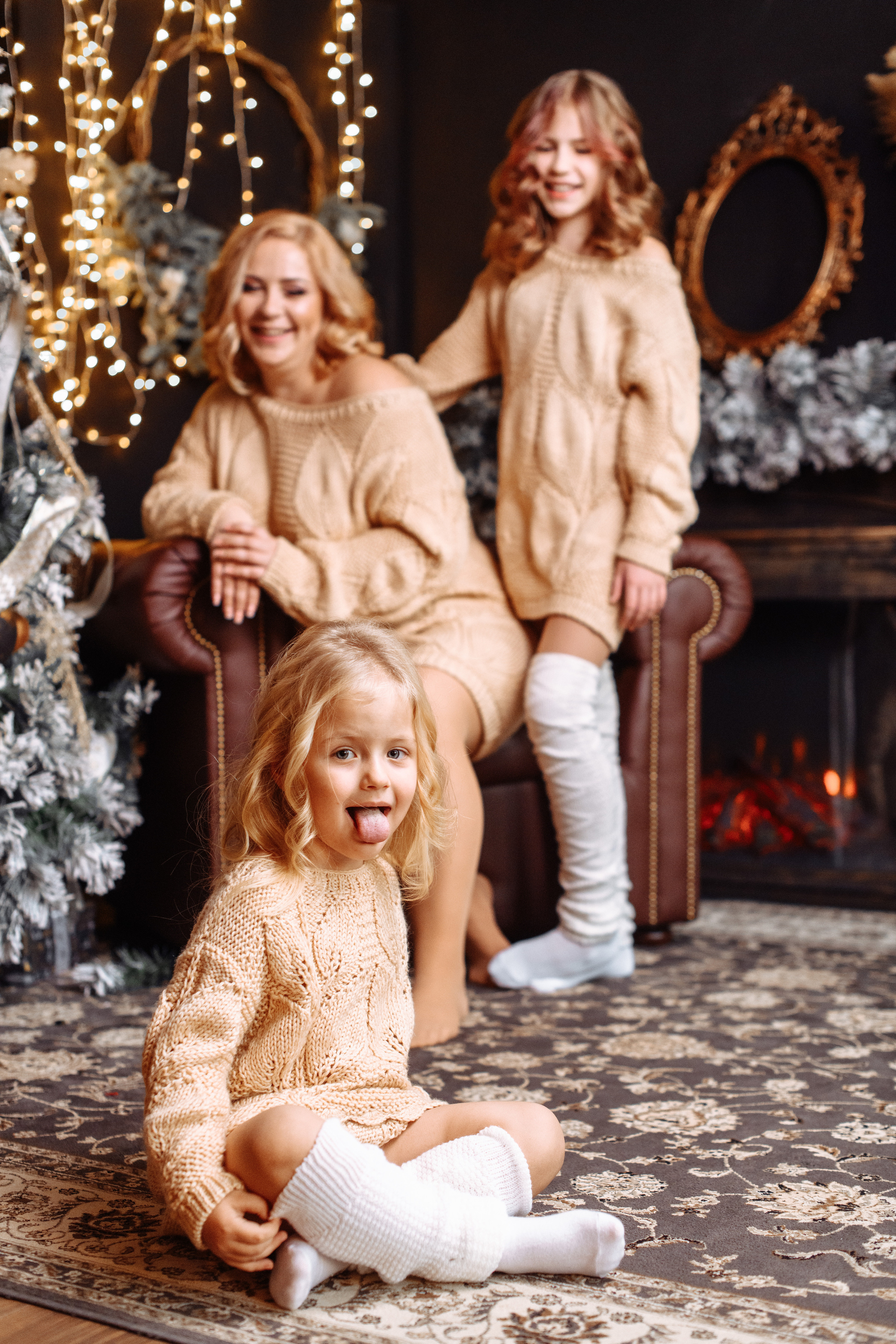 Новогодняя фотосессия в студии. Свадебный и семейный фотограф в Уфе | Винс Константин | Фотопроекты