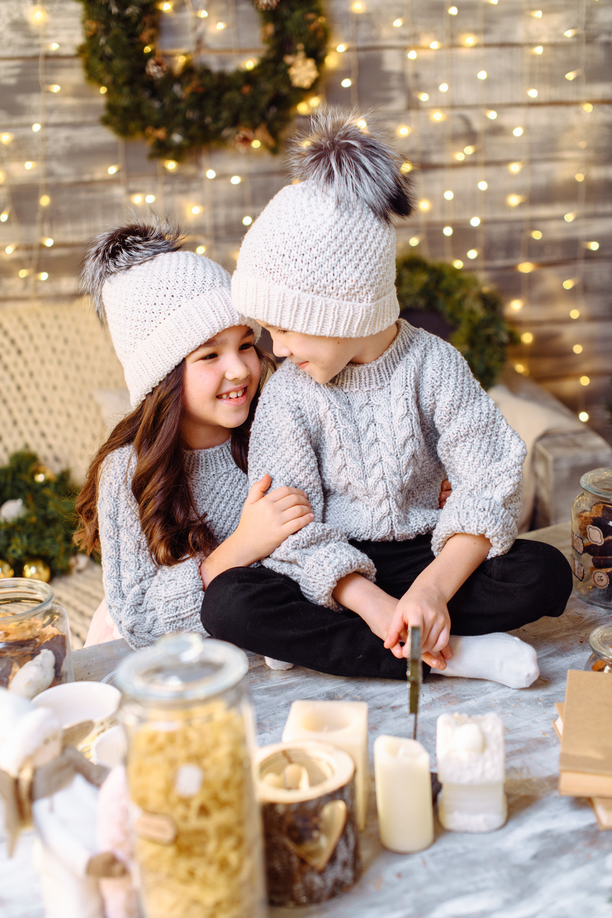 Новогодняя фотосессия в студии. Свадебный и семейный фотограф в Уфе | Винс Константин | Фотопроекты