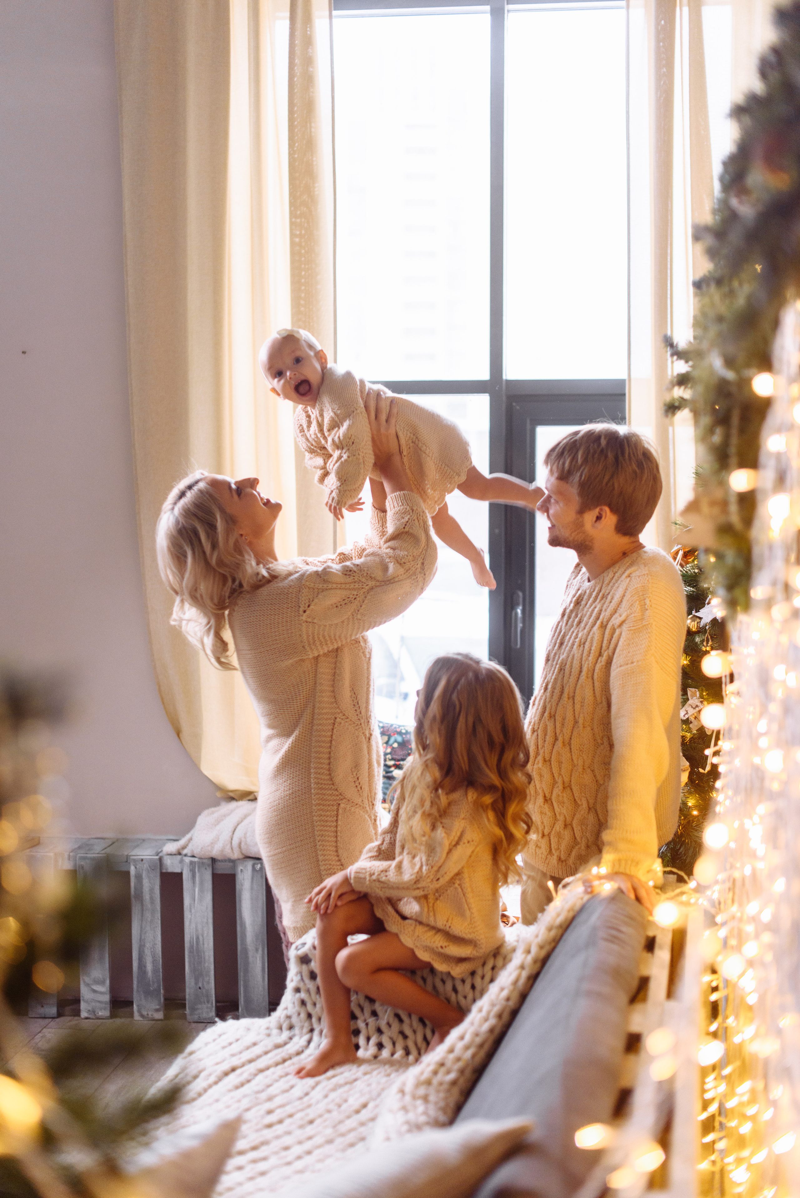 Новогодняя фотосессия в студии. Свадебный и семейный фотограф в Уфе | Винс Константин | Фотопроекты