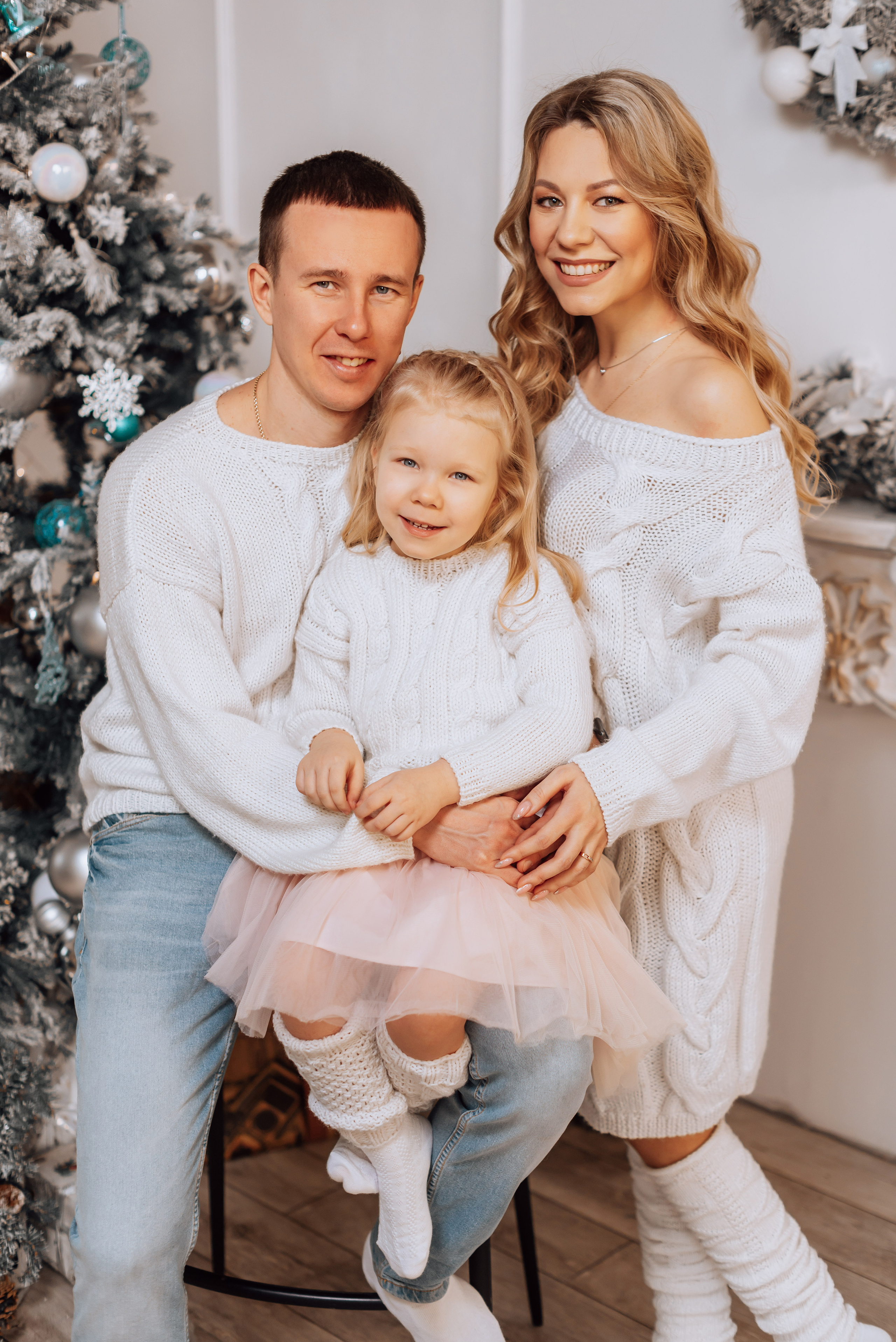 Новогодняя фотосессия в студии. Свадебный и семейный фотограф в Уфе | Винс Константин | Фотопроекты