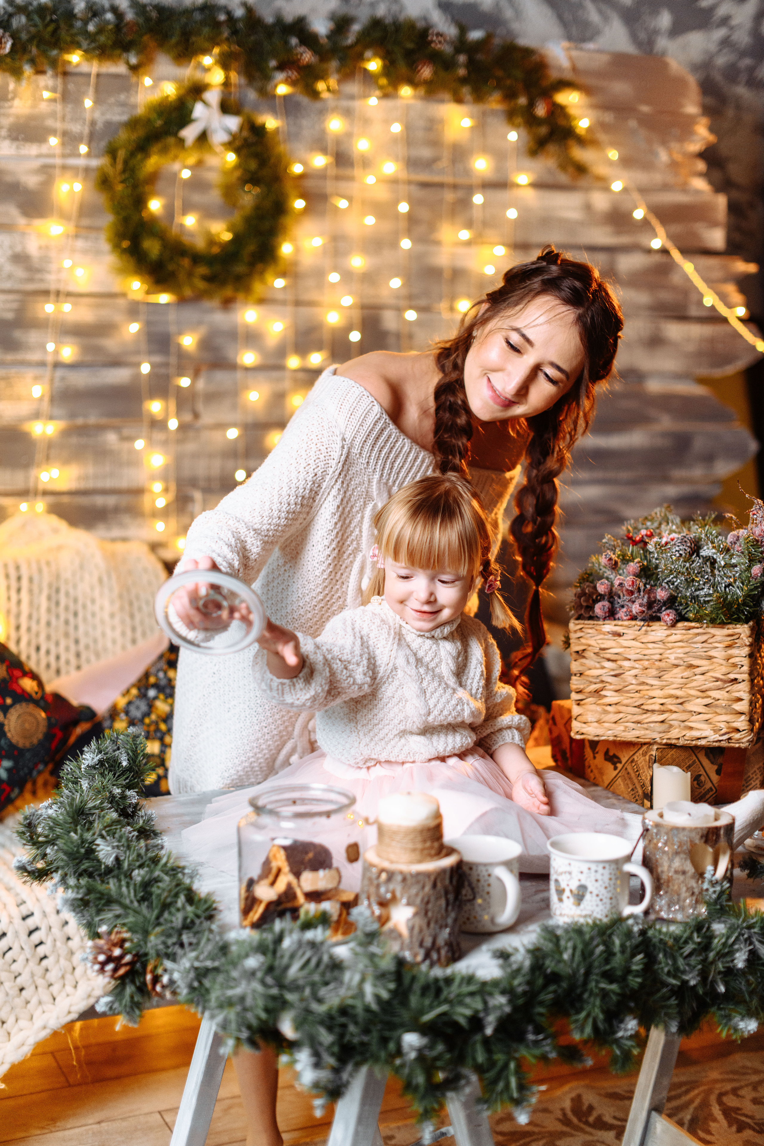 Новогодняя фотосессия в студии. Свадебный и семейный фотограф в Уфе | Винс Константин | Фотопроекты