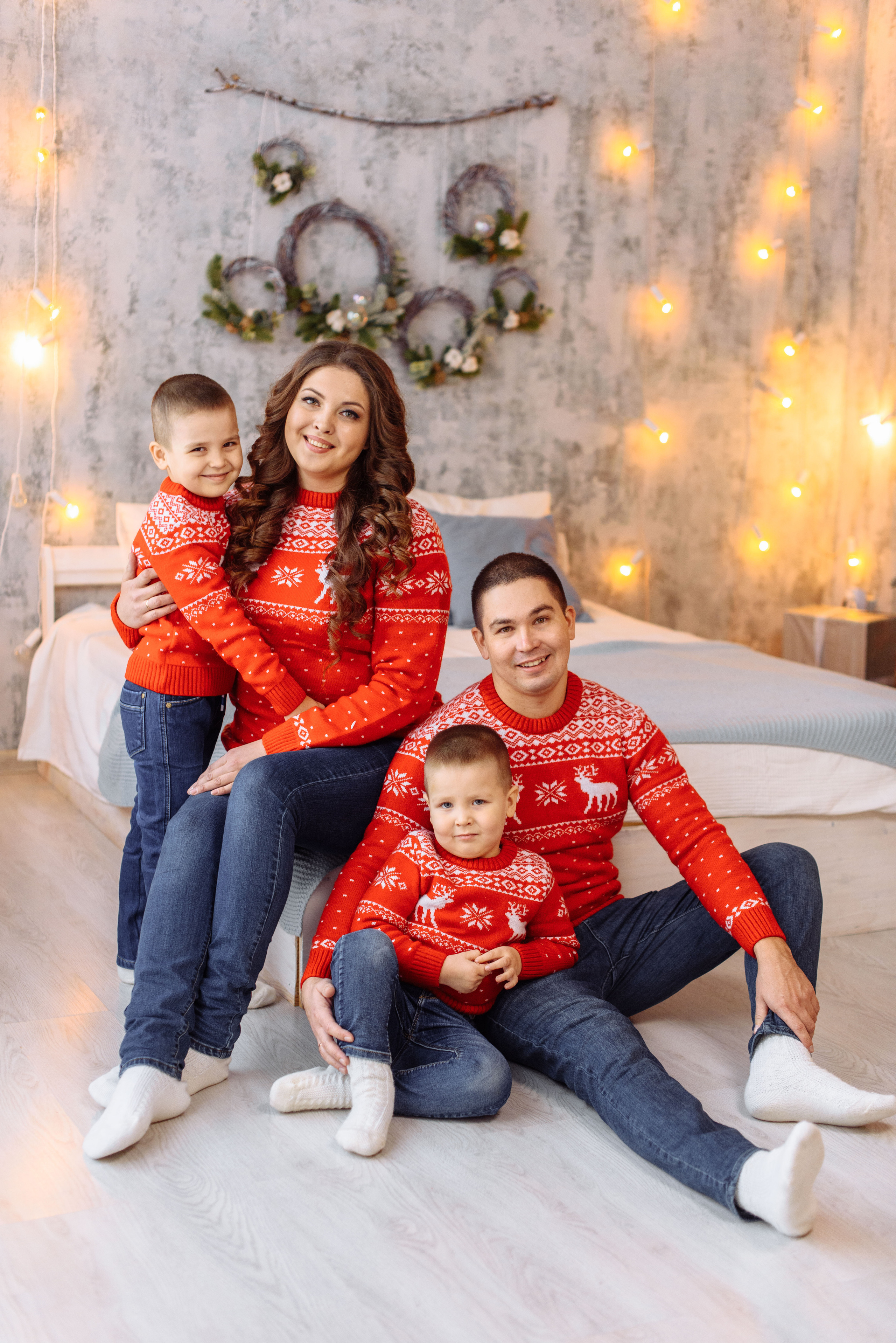 Новогодняя фотосессия в студии. Свадебный и семейный фотограф в Уфе | Винс Константин | Фотопроекты