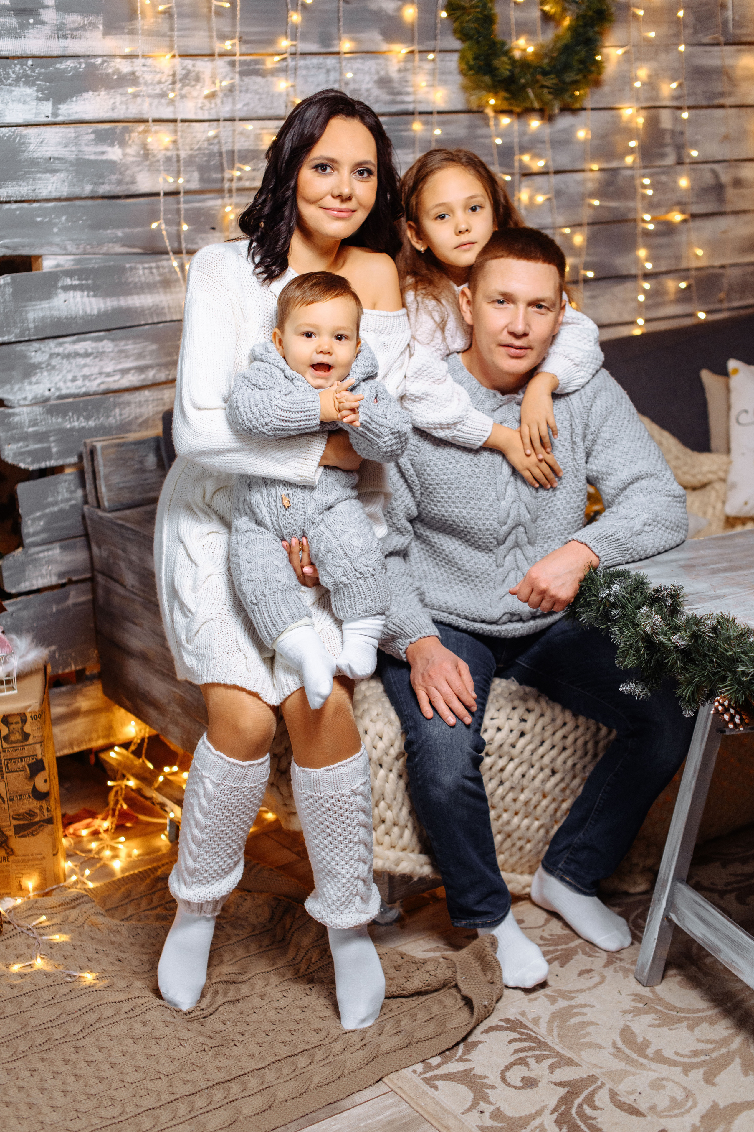 Новогодняя фотосессия в студии. Свадебный и семейный фотограф в Уфе | Винс Константин | Фотопроекты