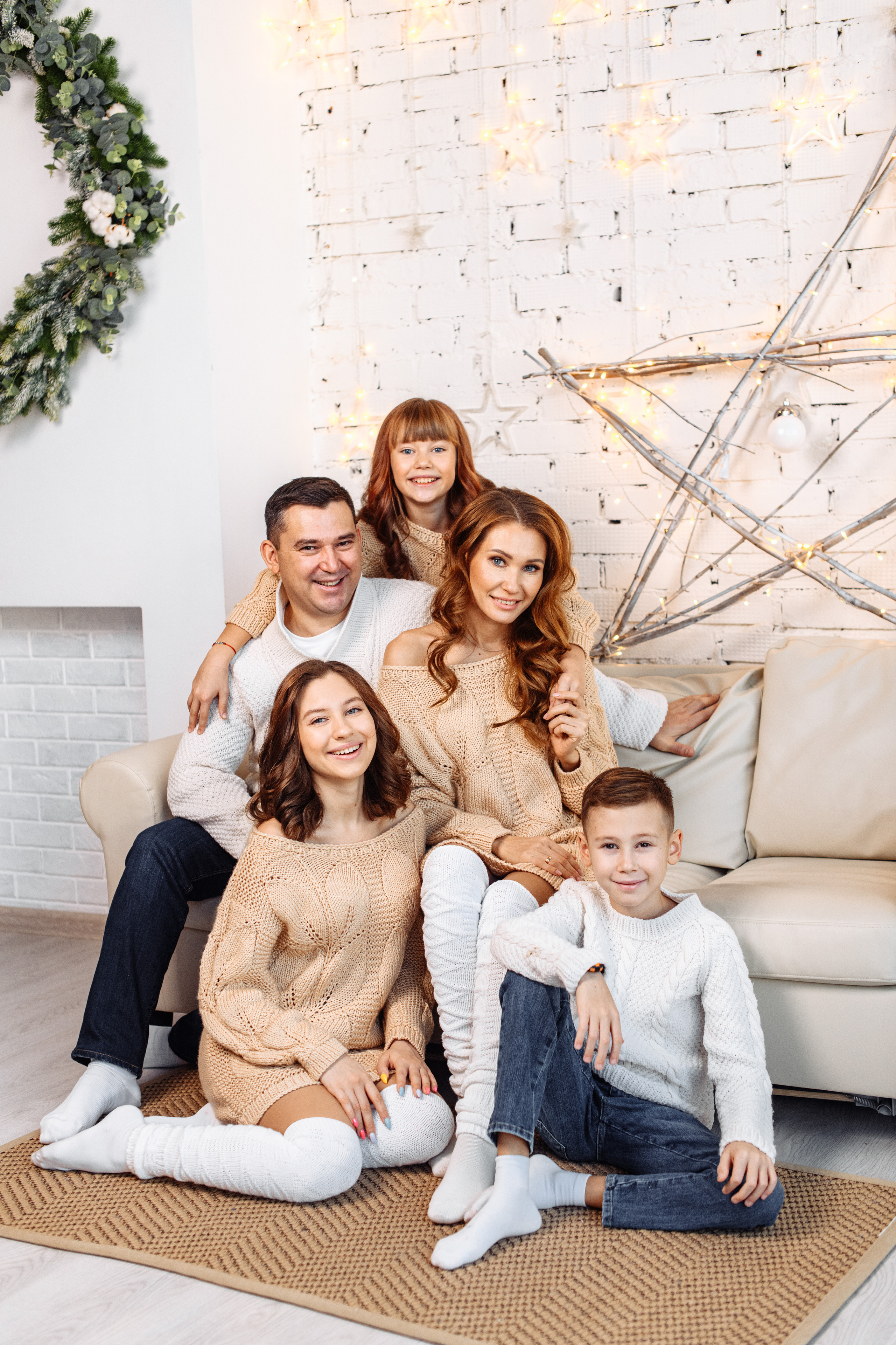 Новогодняя фотосессия в студии. Свадебный и семейный фотограф в Уфе | Винс Константин | Фотопроекты